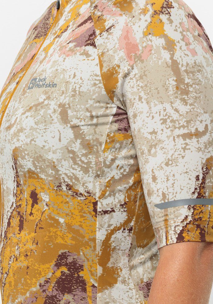 Jack Wolfskin Fietsjack GRAVEX PRINTED FZ S/S W
