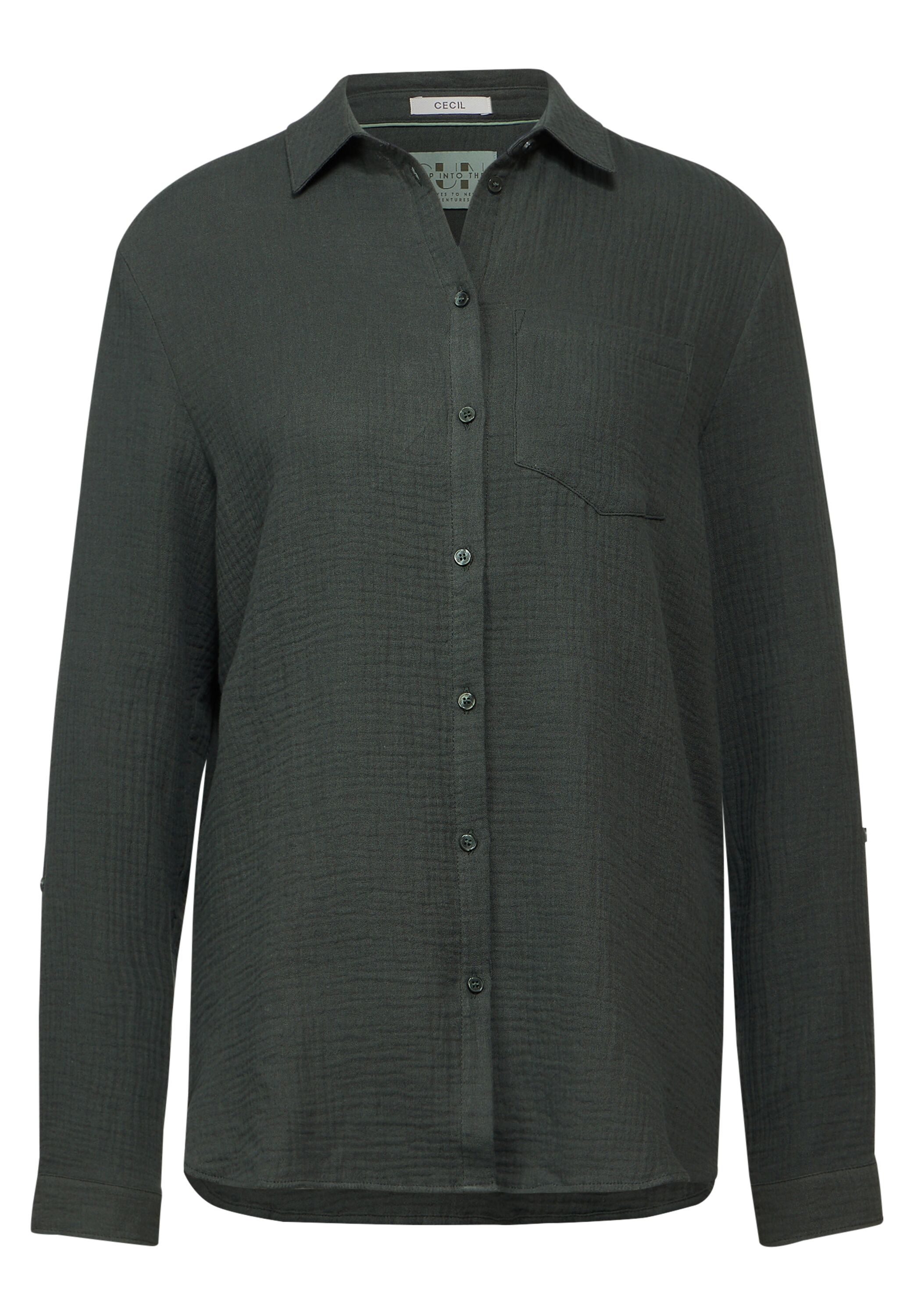 Cecil Klassieke blouse met borstzak