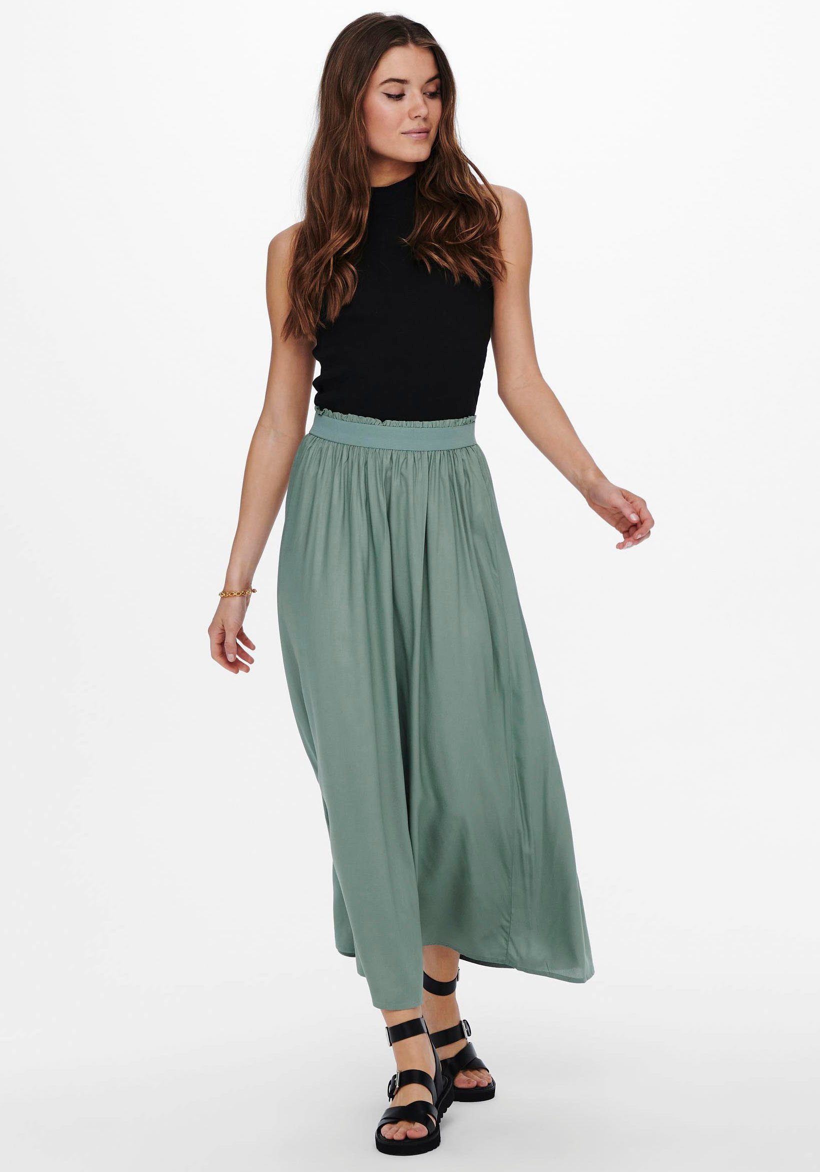 Only Maxirok ONLVENEDIG LIFE LONG SKIRT WVN NOOS