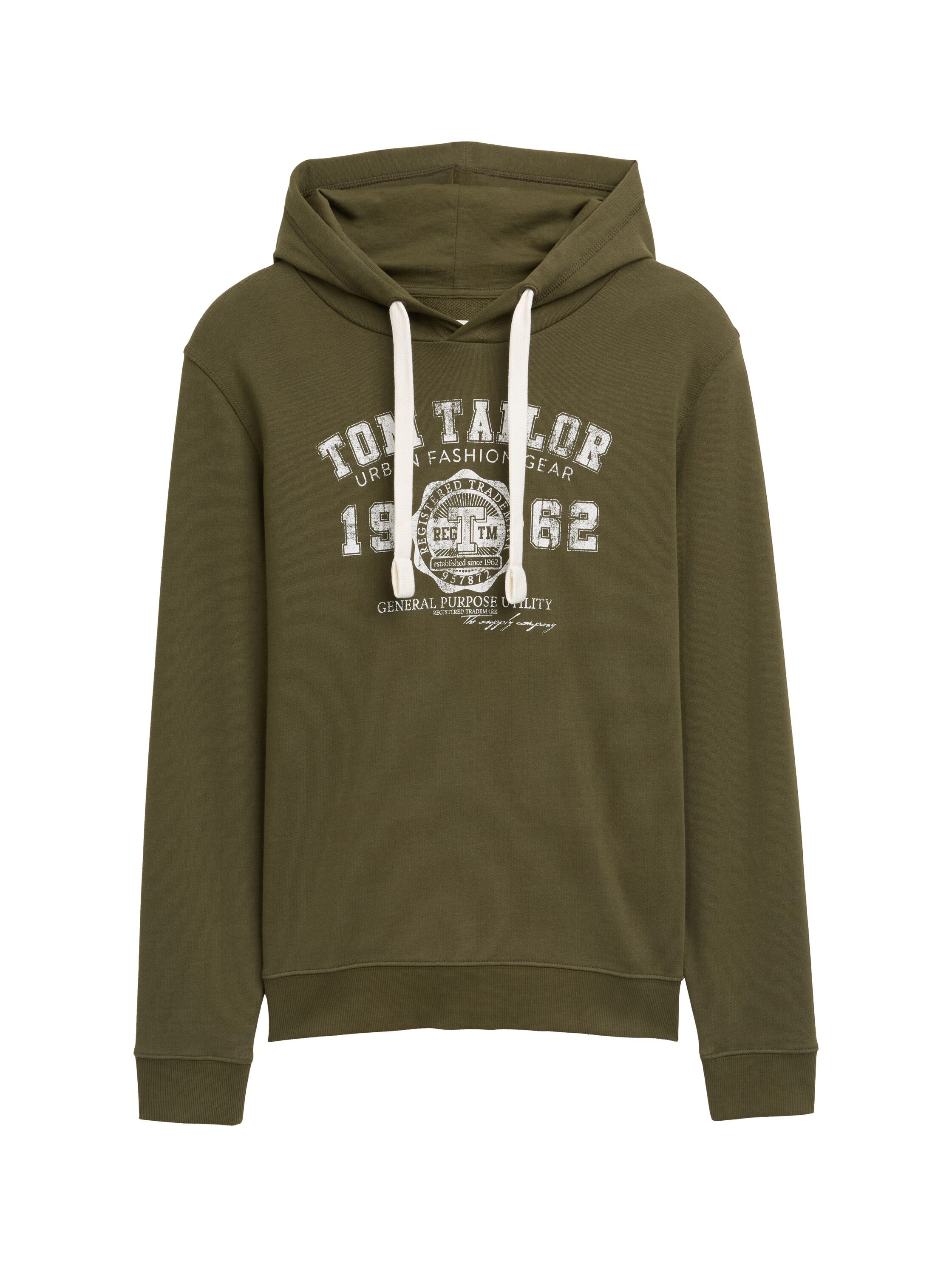 Tom Tailor Hoodie met logoprint