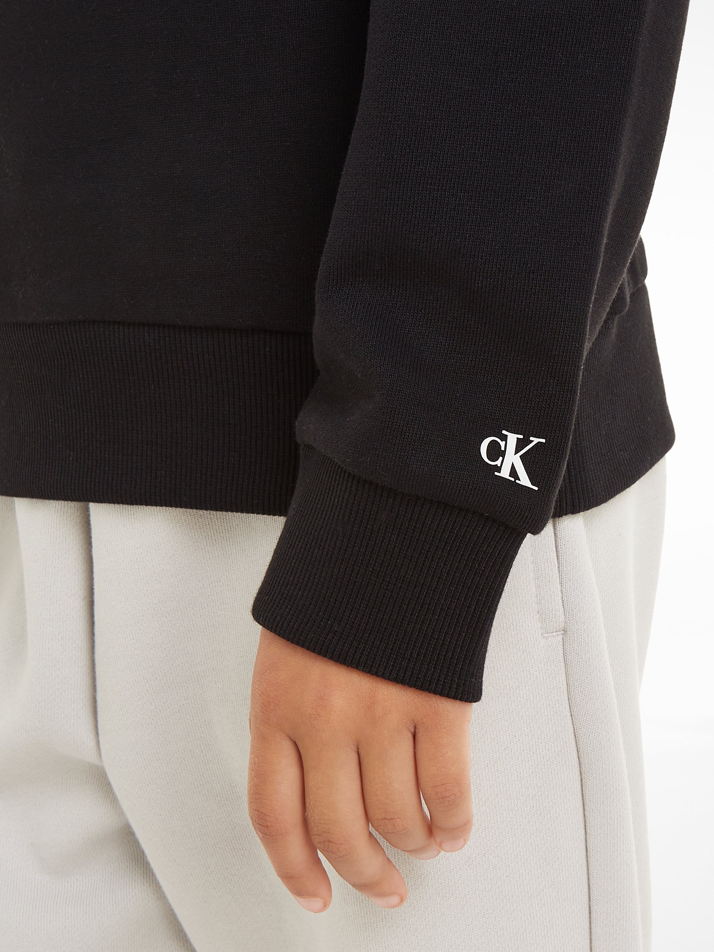 Calvin Klein Sweatshirt INST. LOGO REGULAR CN voor kinderen tot 16 jaar