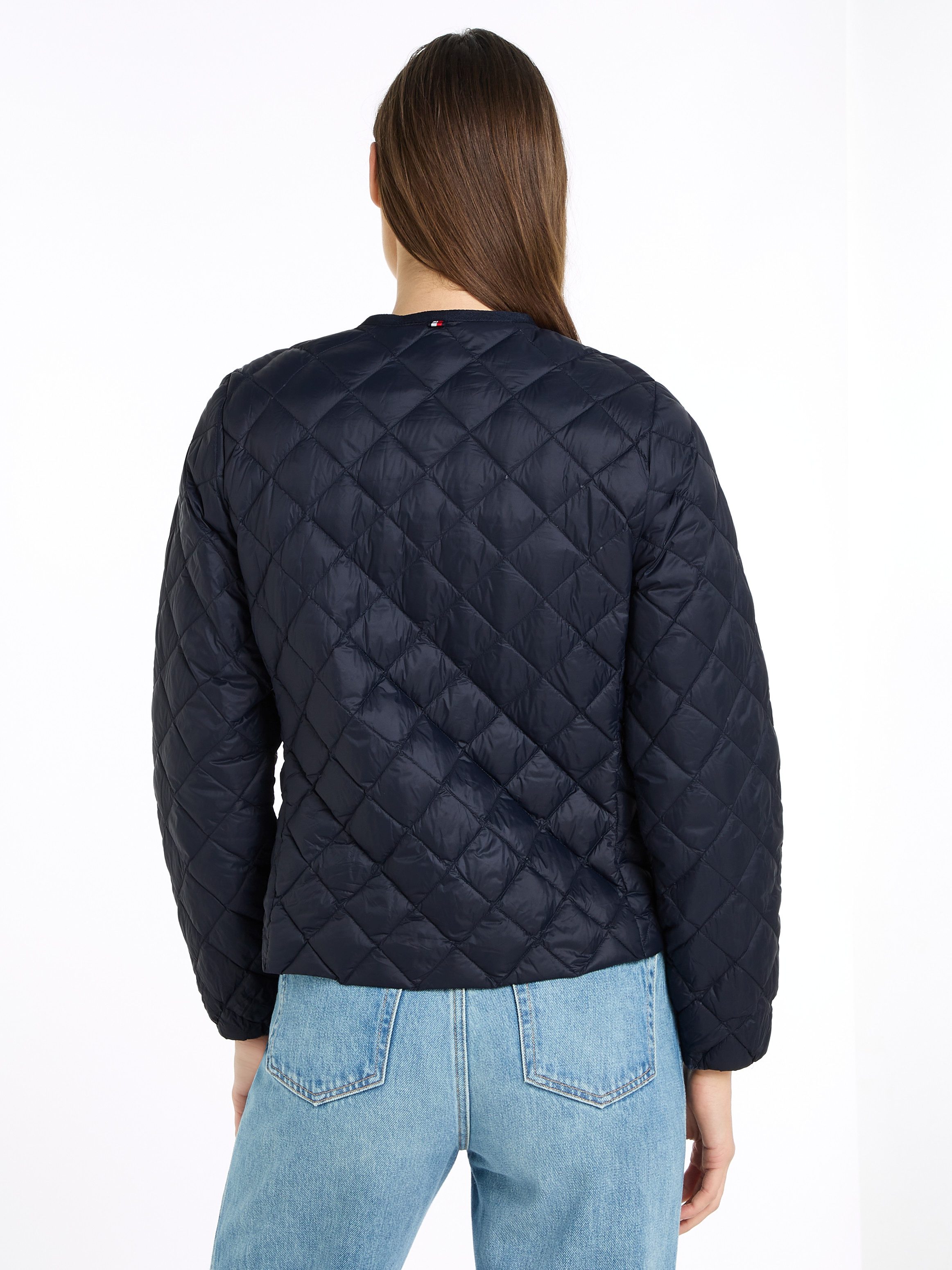 Tommy Hilfiger Gewatteerde jas met geborduurd logo