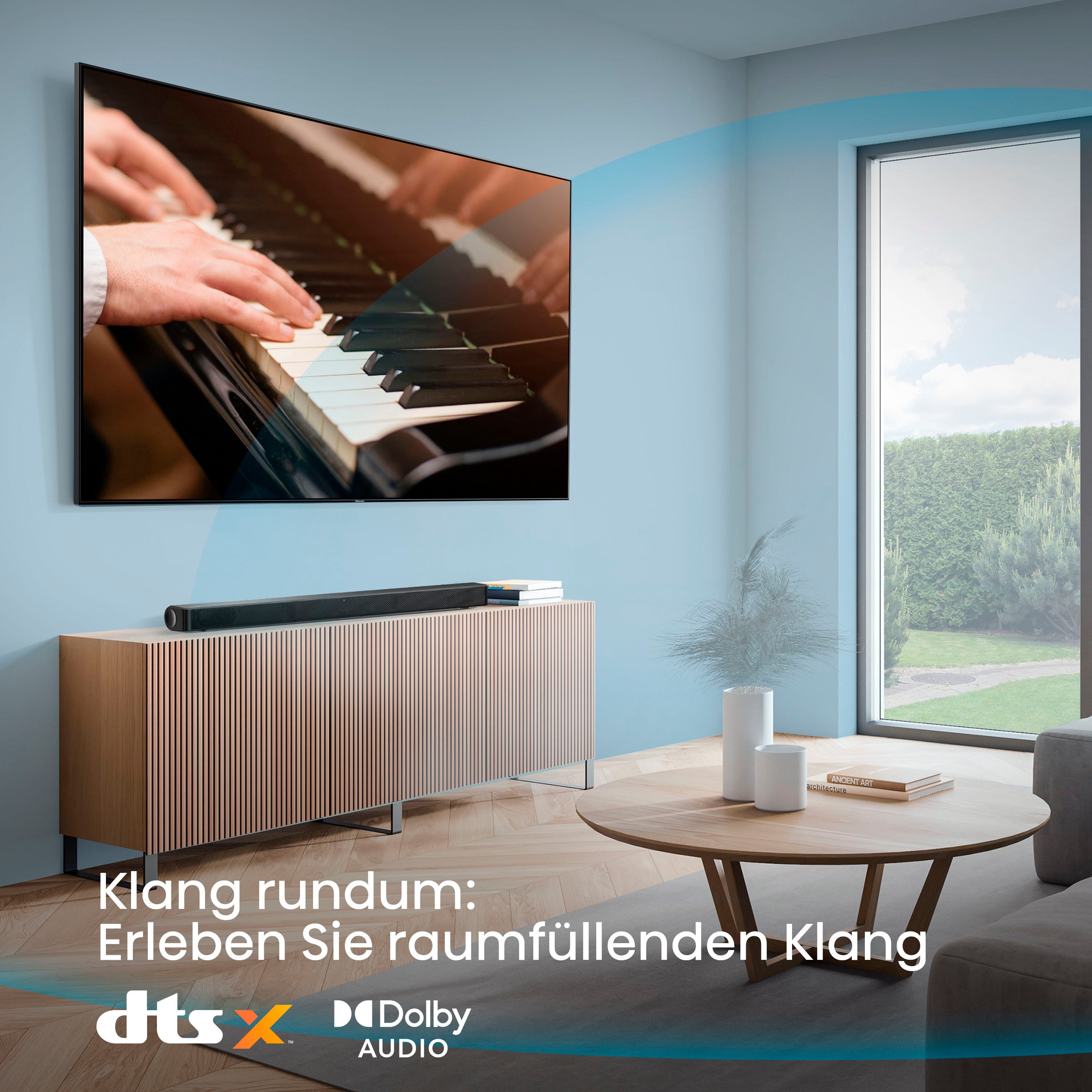 Hisense Soundbar HS205G 2.0 Kanal Soundbar, 120 Watt, zwart