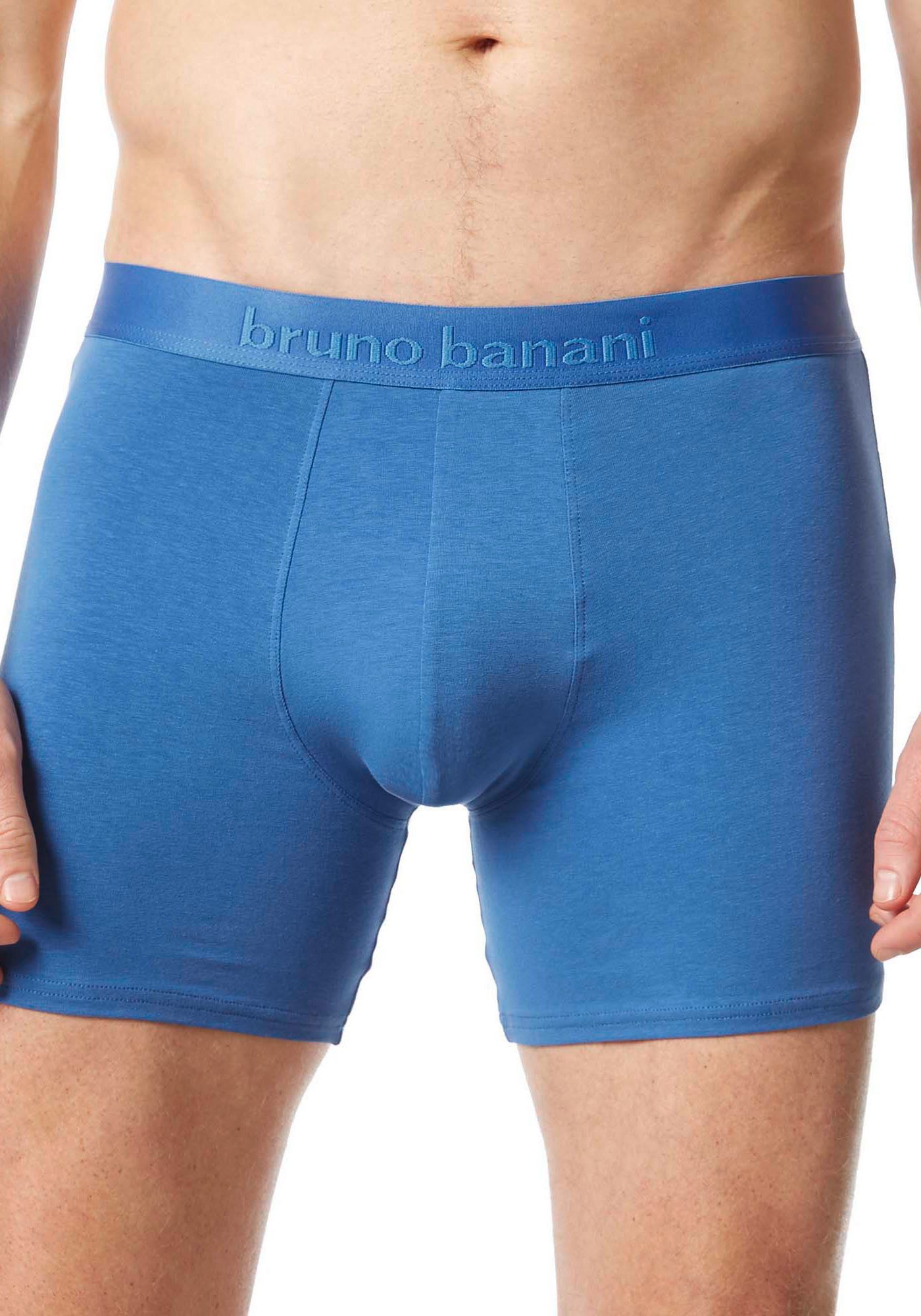 Bruno Banani Lange boxershort LONG LIFE met logoband (Set van 2)