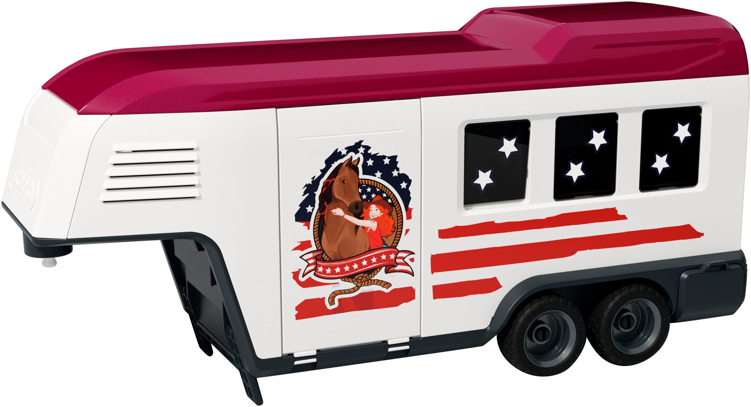 Schleich® Speelfiguur HORSE CLUB, Lakeside Truck mit Anhänger (42705)
