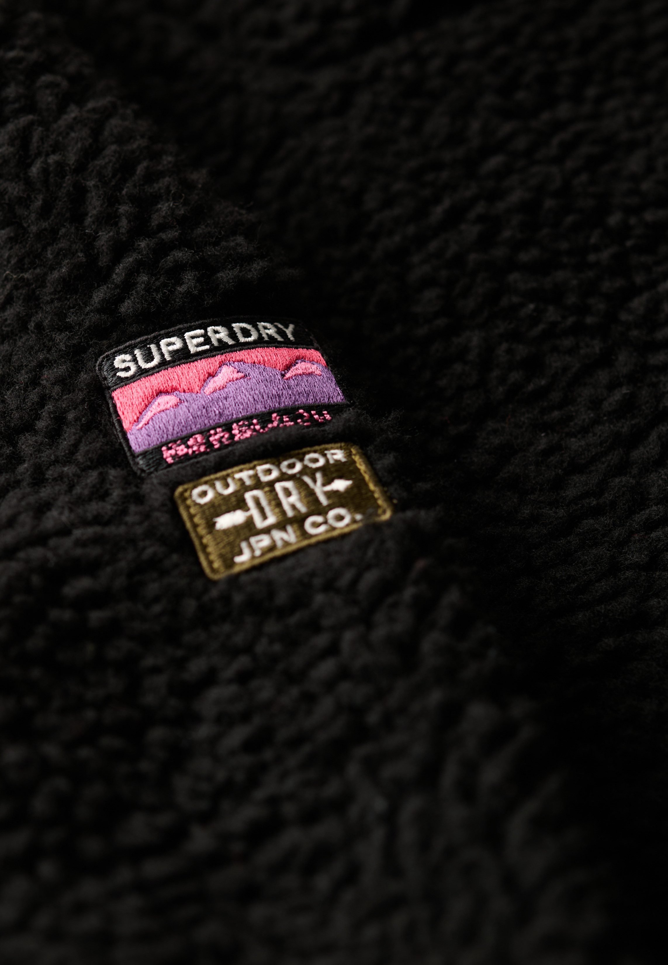 Superdry Fleecetrui OUTDOOR HALF ZIP FLEECE