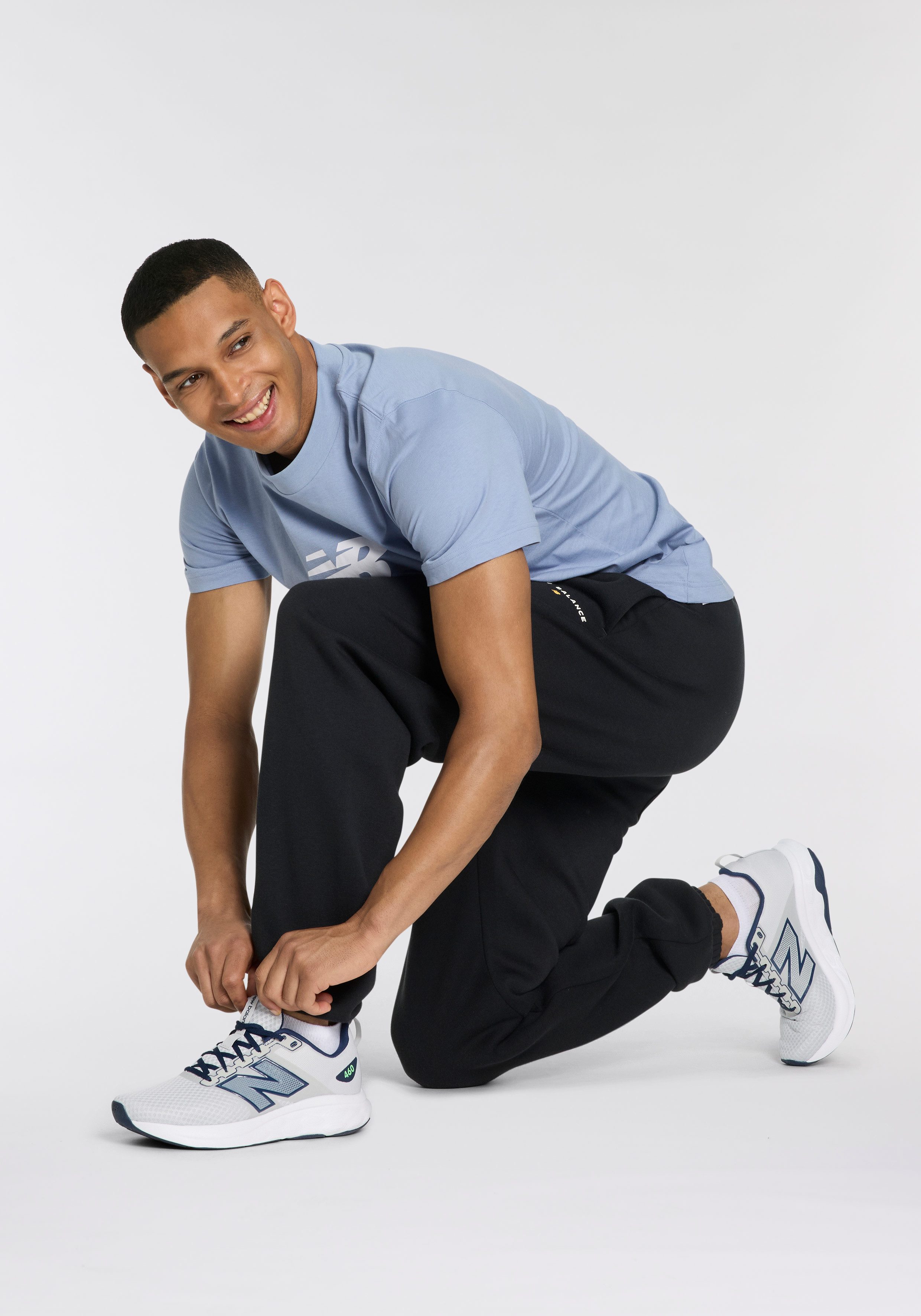 New Balance Runningshirt HEATHERTECH LOGO T-SHIRT