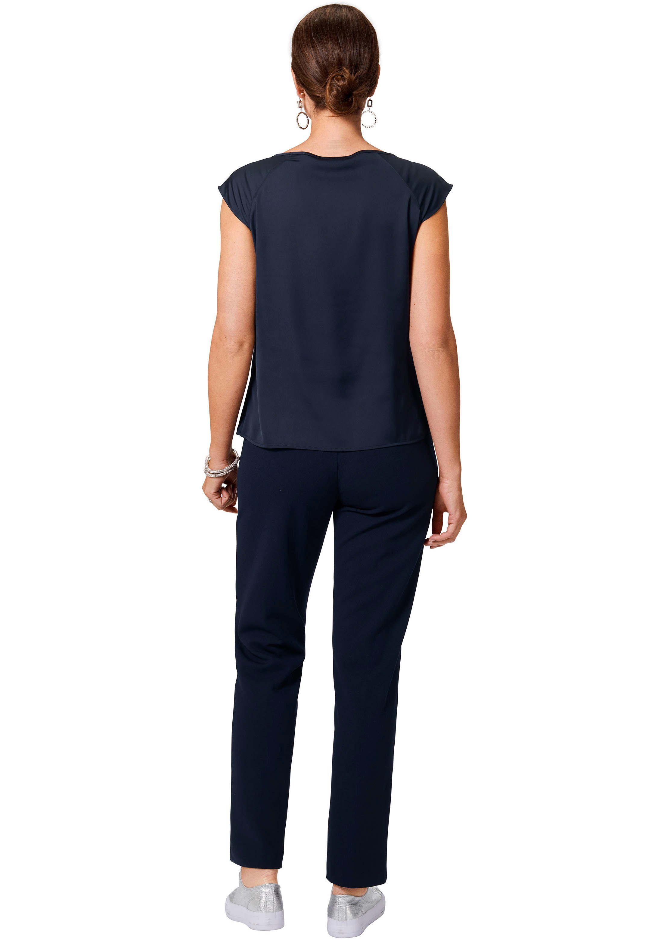 HERMANN LANGE Collection Shirttop met detail aan de halslijn