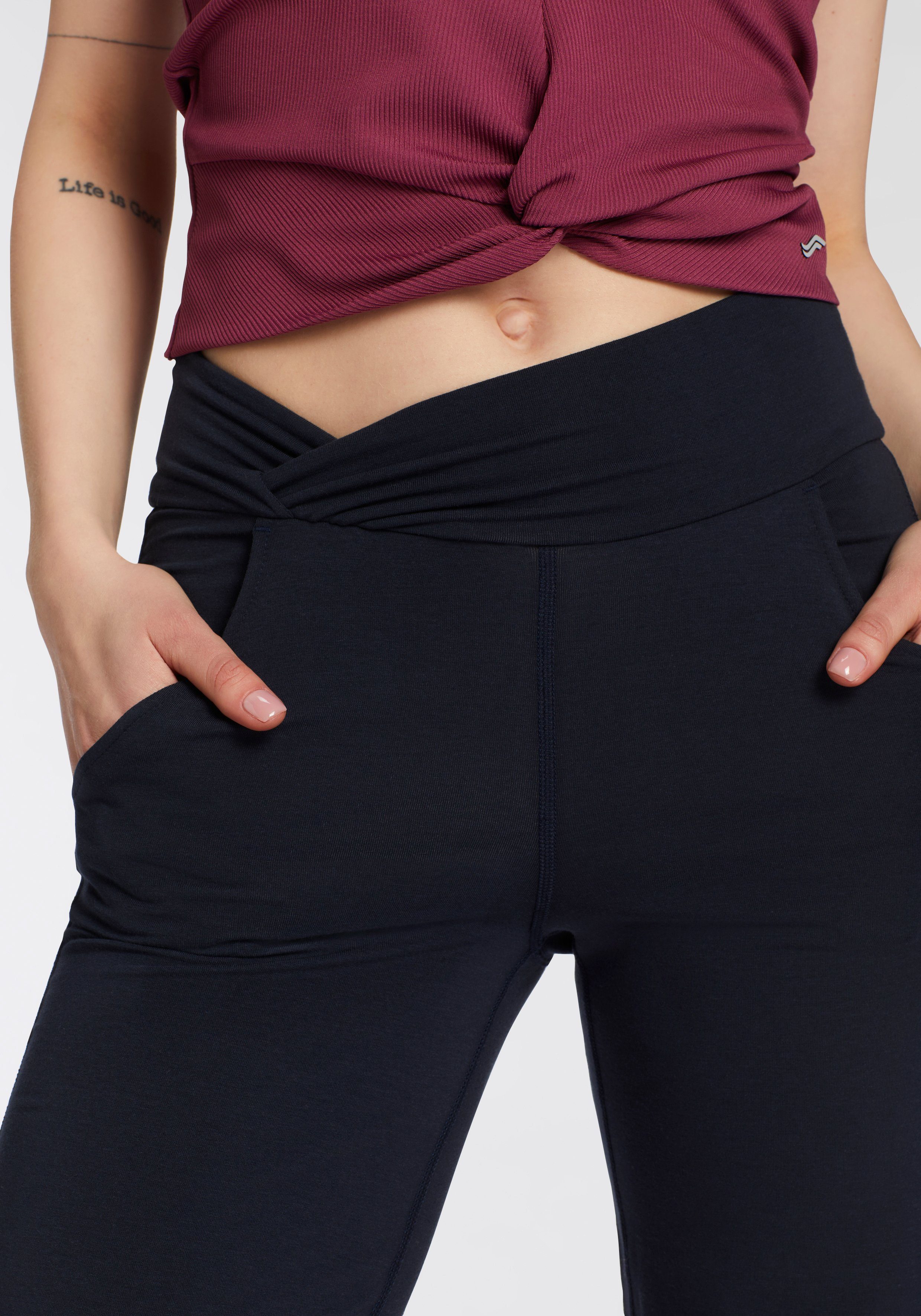 FAYN SPORTS Culotte met gekruiste band