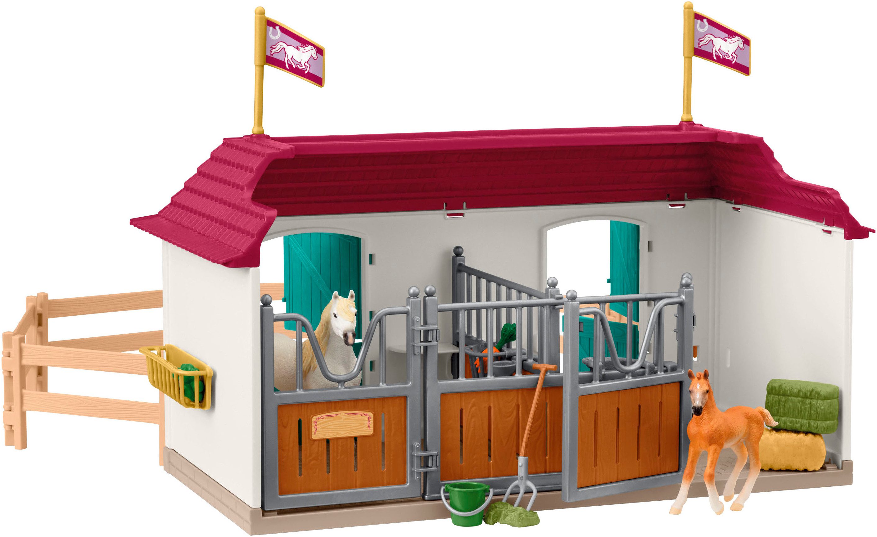 Schleich® Speelwereld HORSE CLUB, Lakeside Country House and Stable (42706)