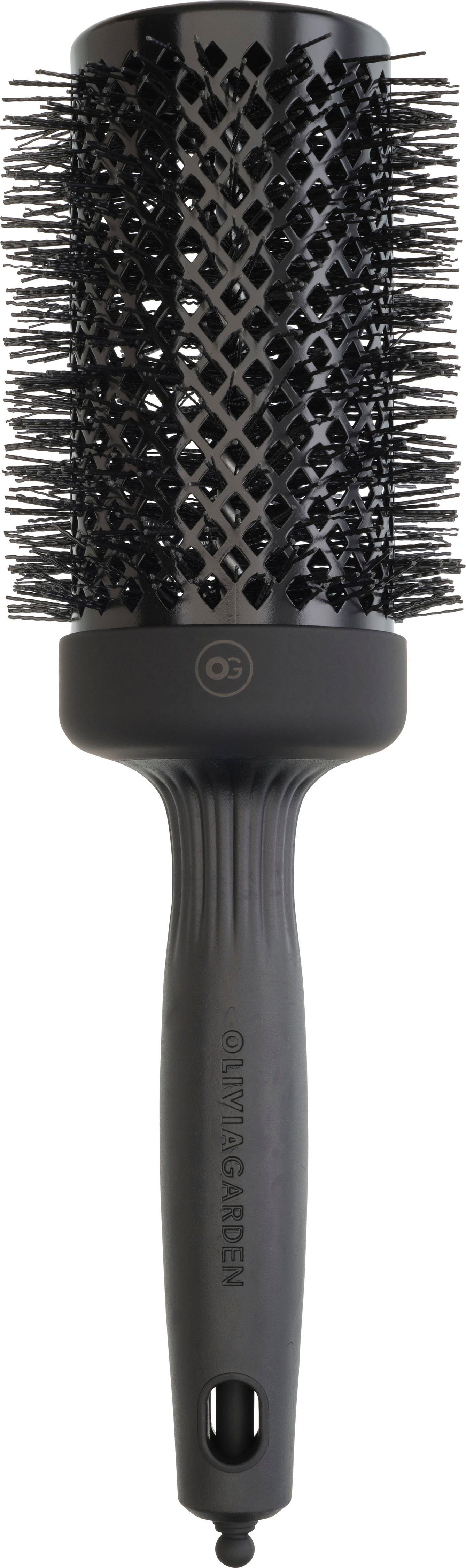 OLIVIA GARDEN Ronde borstel EXPERT BLOWOUT SHINE Wavy Bristles Black Label