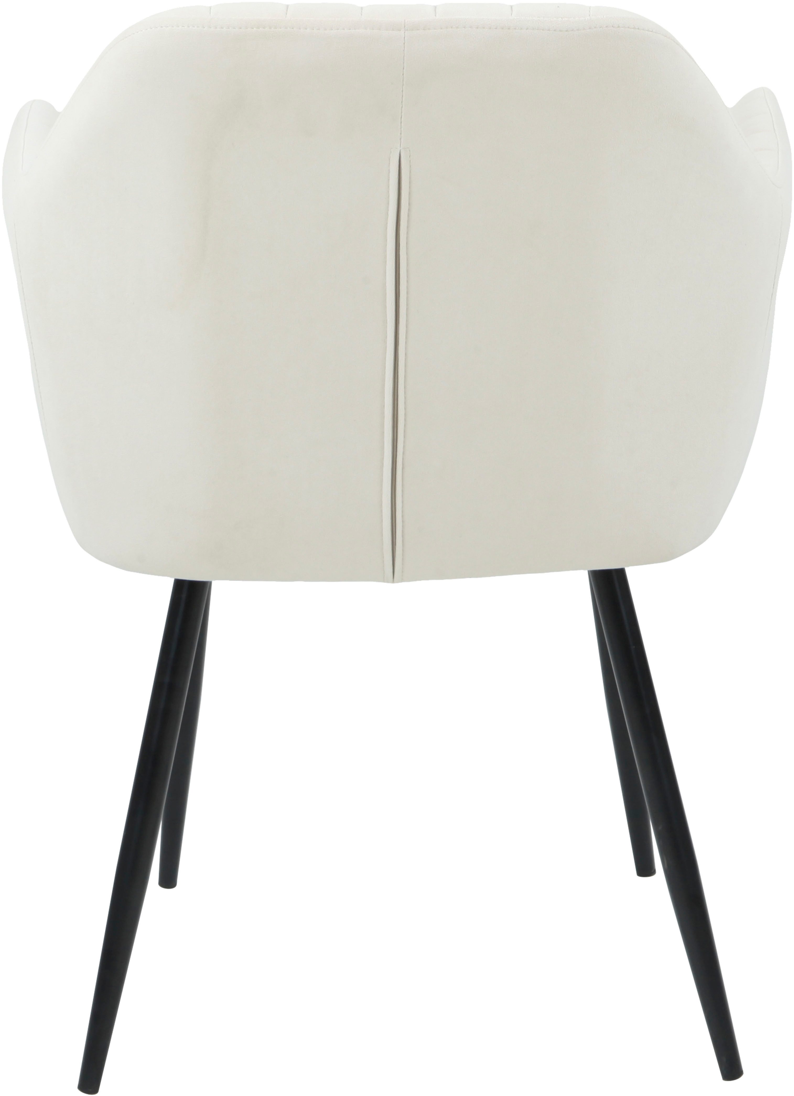 HELA Stoel met armleuningen Carla comfortabele fauteuil, kuipstoel (set)