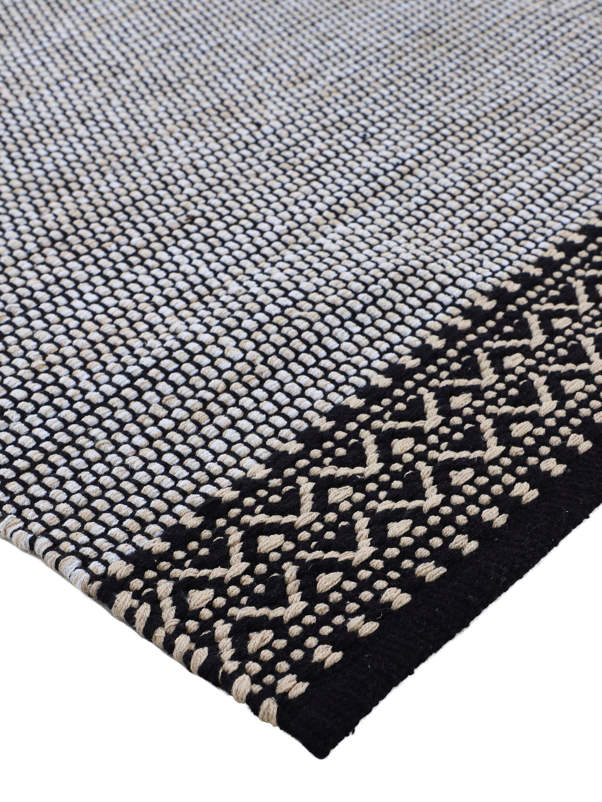 carpetfine Vloerkleed Kelim Mia Katoenen tweezijdig te gebruiken kleed, woonkamer