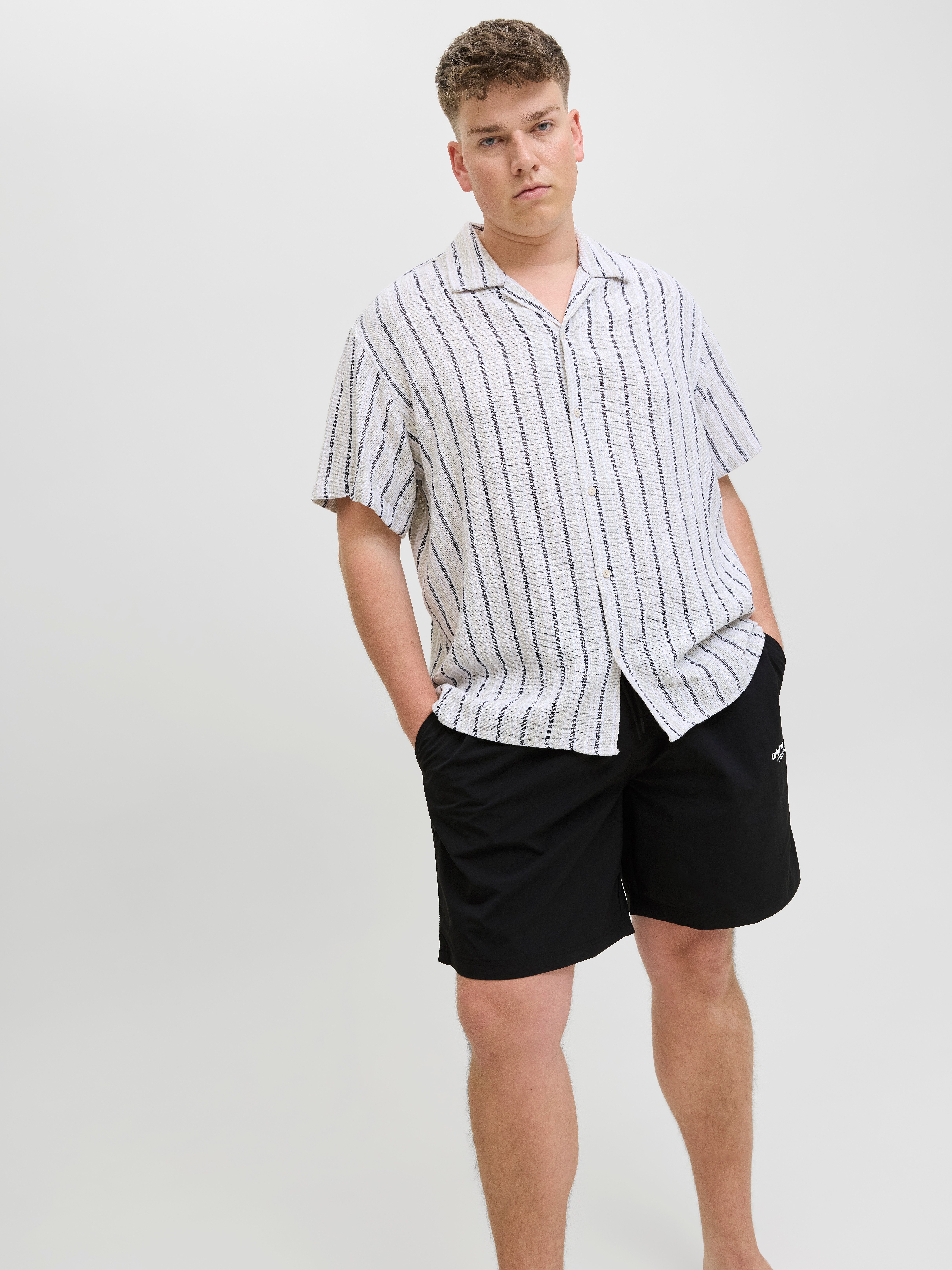 Jack & Jones PlusSize Zwemshort JPSTNAXOS JJSWIM SHORTS VESTERBRO SN PLS