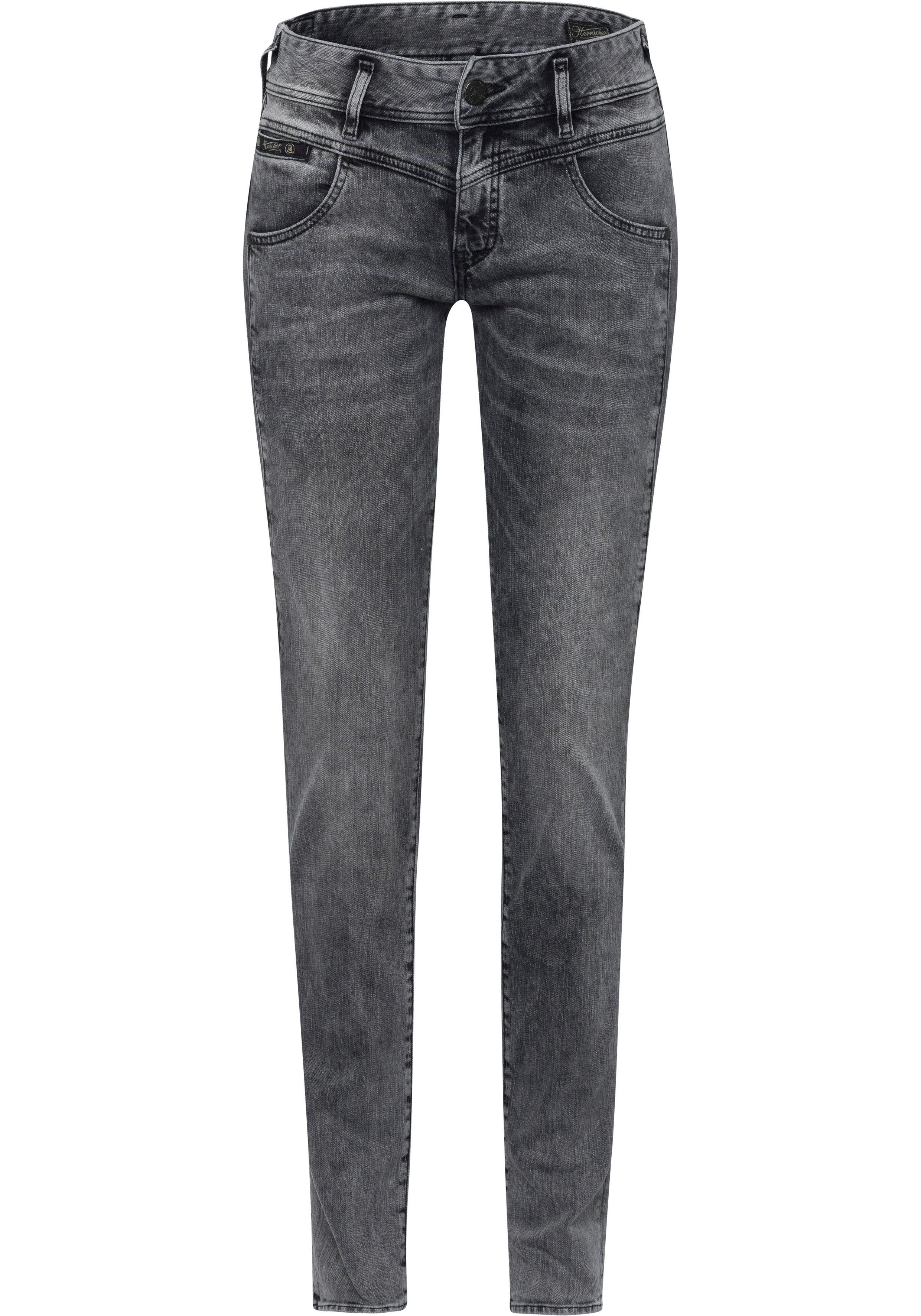 Herrlicher Slim fit jeans COSY SLIM Modellerend effect door ingewerkte geer