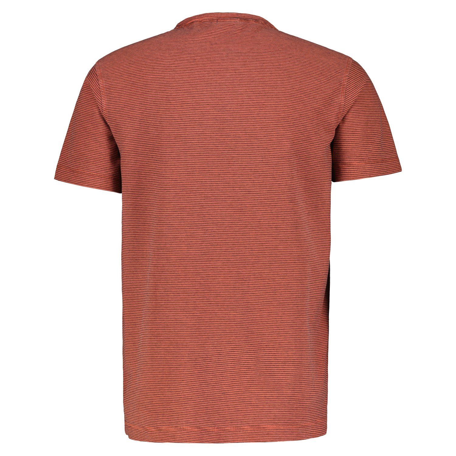 Lerros Shirt met korte mouwen met logoborduursel op de borst