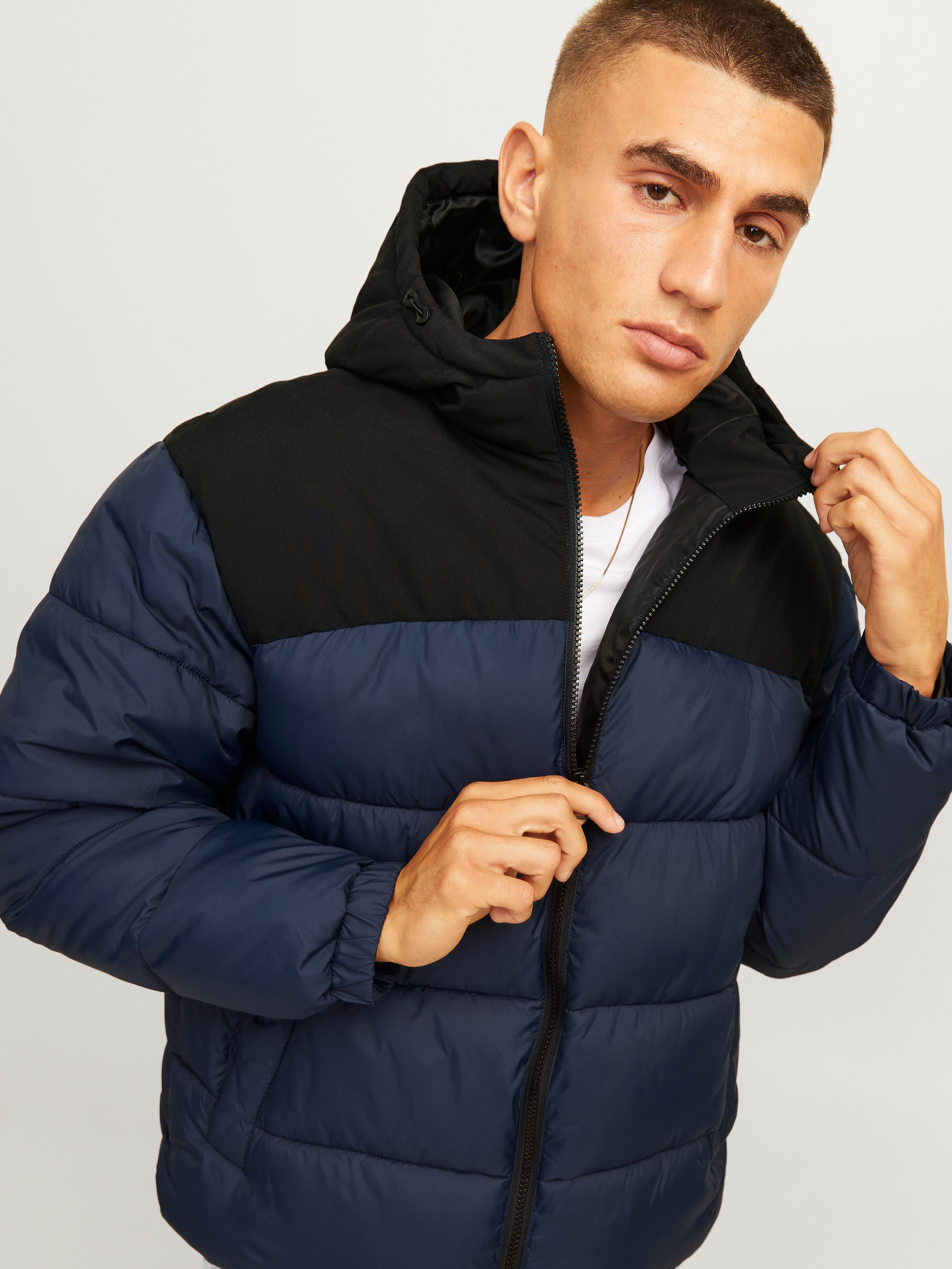 Jack & Jones Gewatteerde jas JJMOON HOOD PUFFER