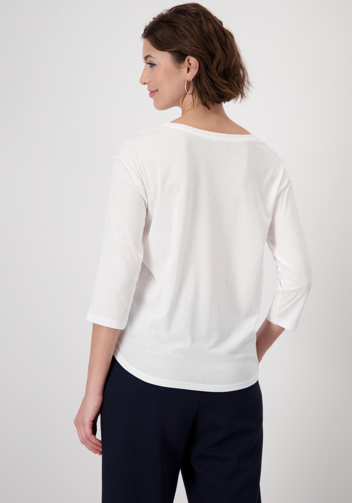 Monari Shirt met ronde hals Shirt Vrouw Druk