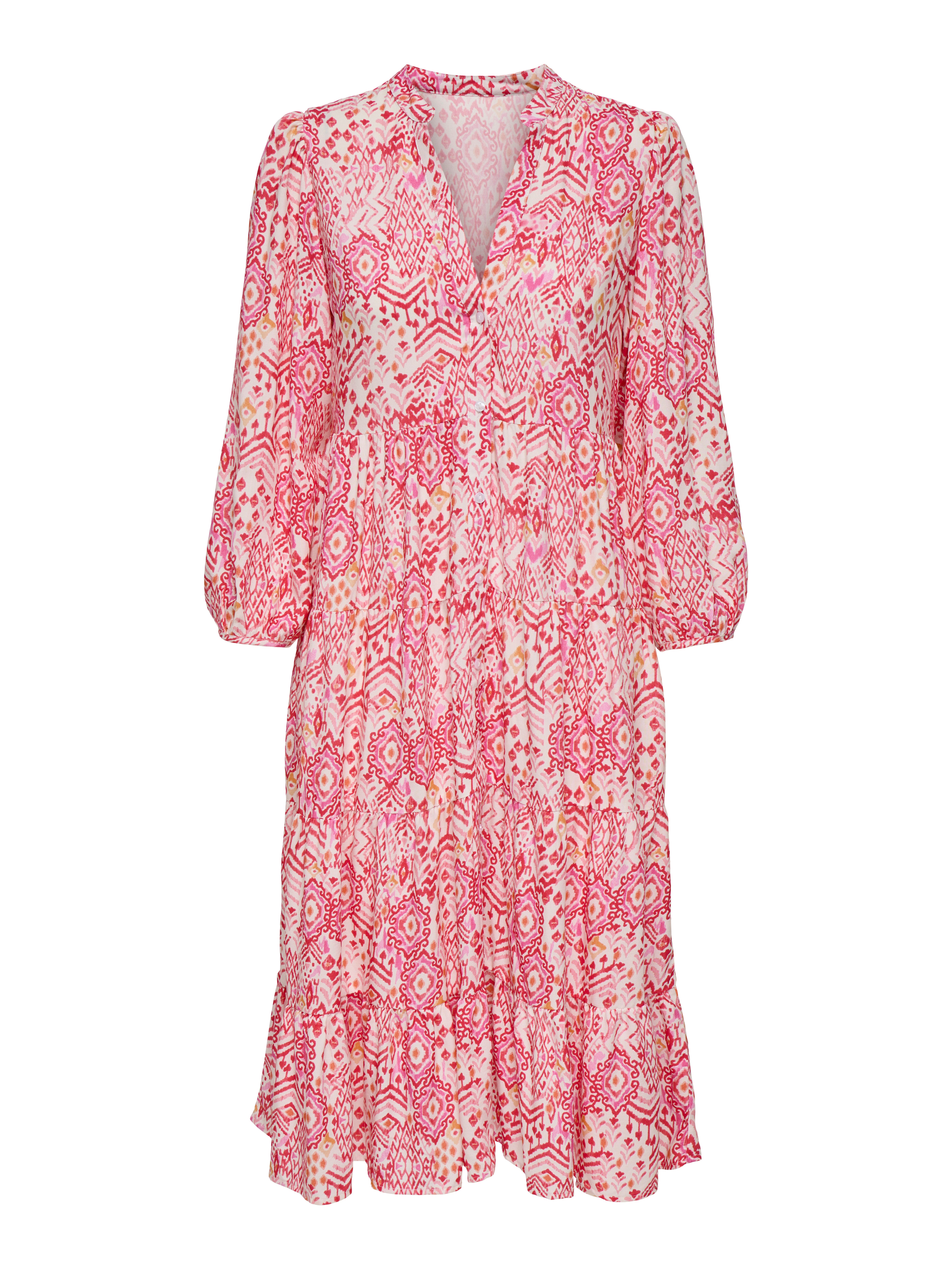 ONLY CARMAKOMA Tuniekjurk CARMILANA 3/4 DRESS WVN NOOS