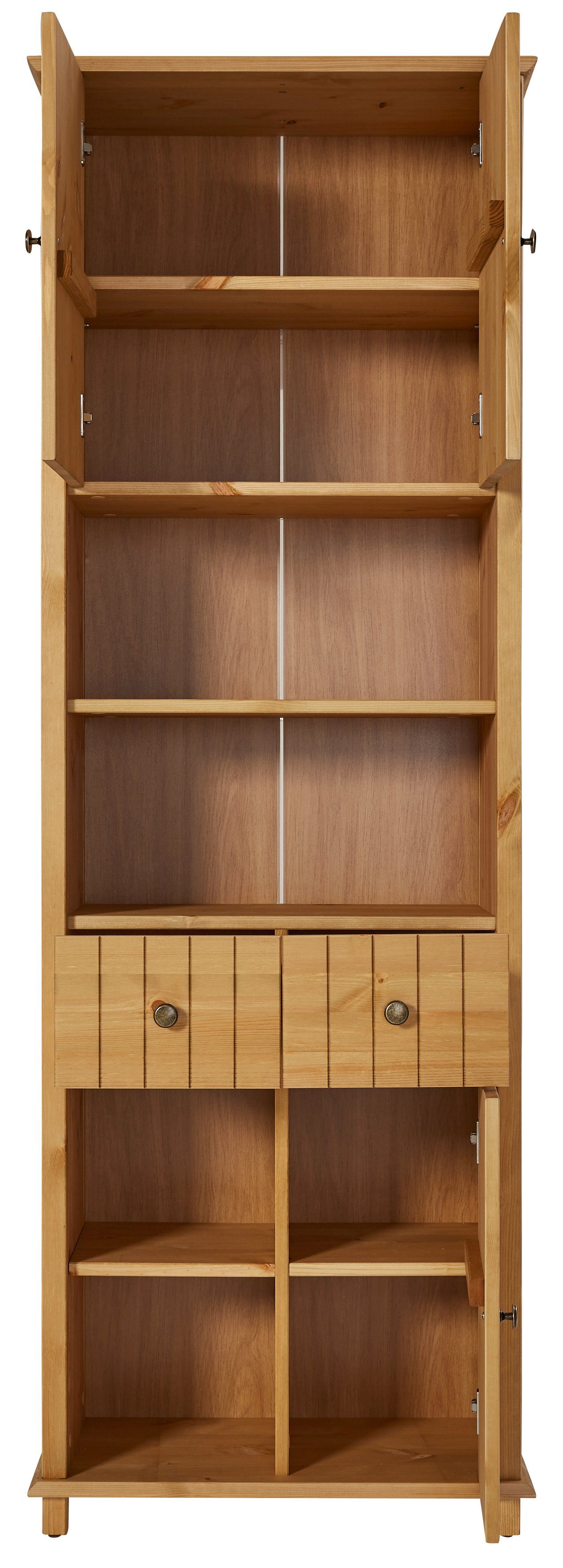 Home affaire Hoge kast Vili Breedte 60 cm, 2 laden, 3 deuren