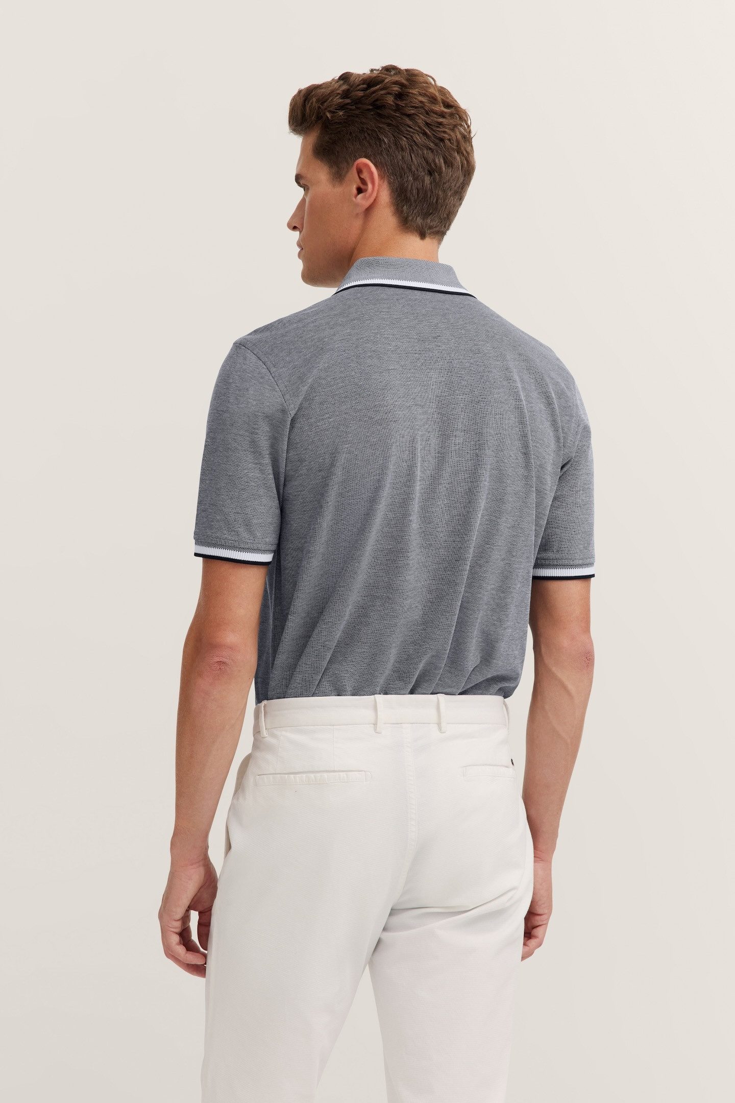 Bugatti Poloshirt gemaakt van katoen