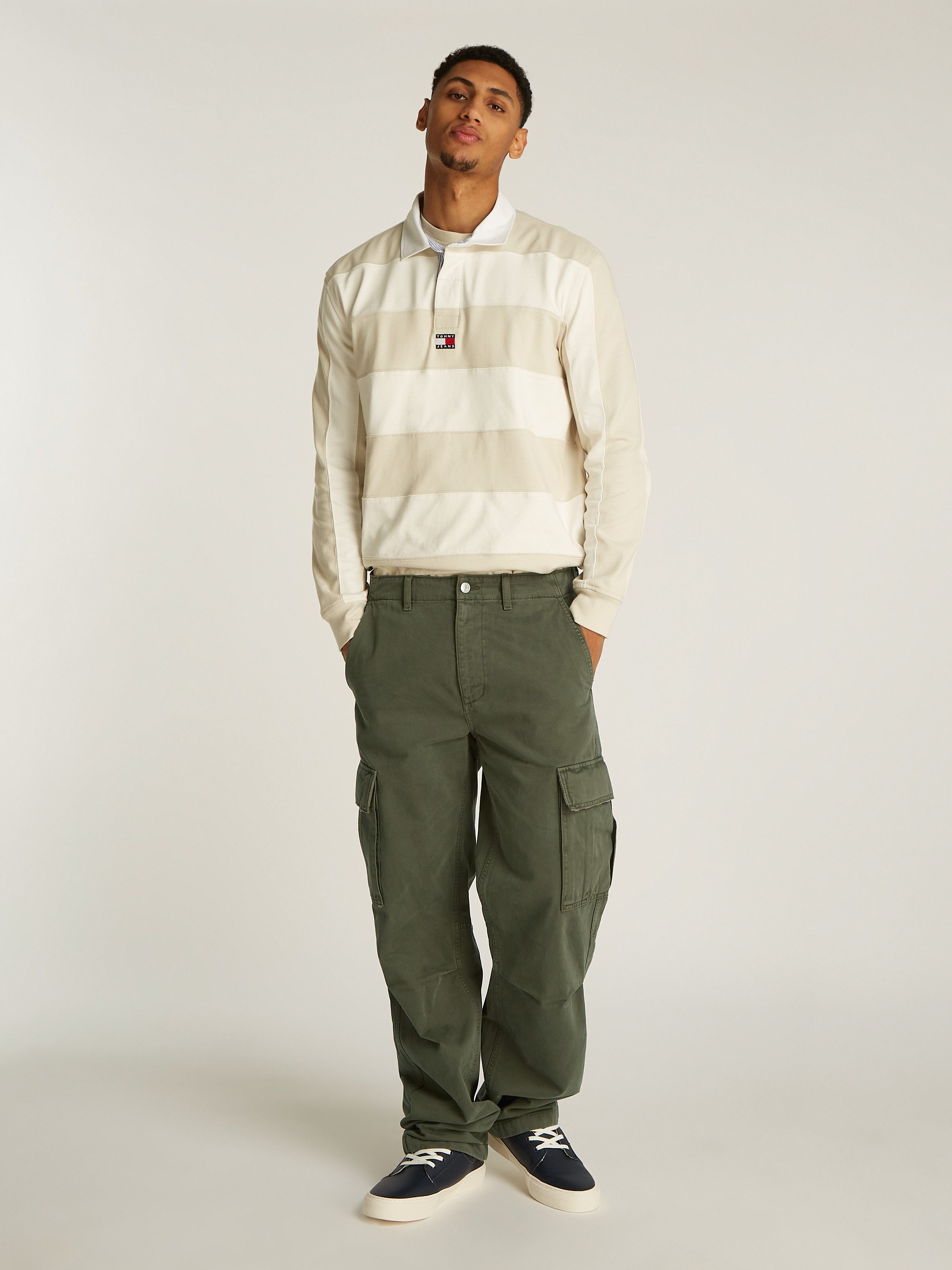 TOMMY JEANS Cargobroek TJM JAIMIE COTTON CARGO
