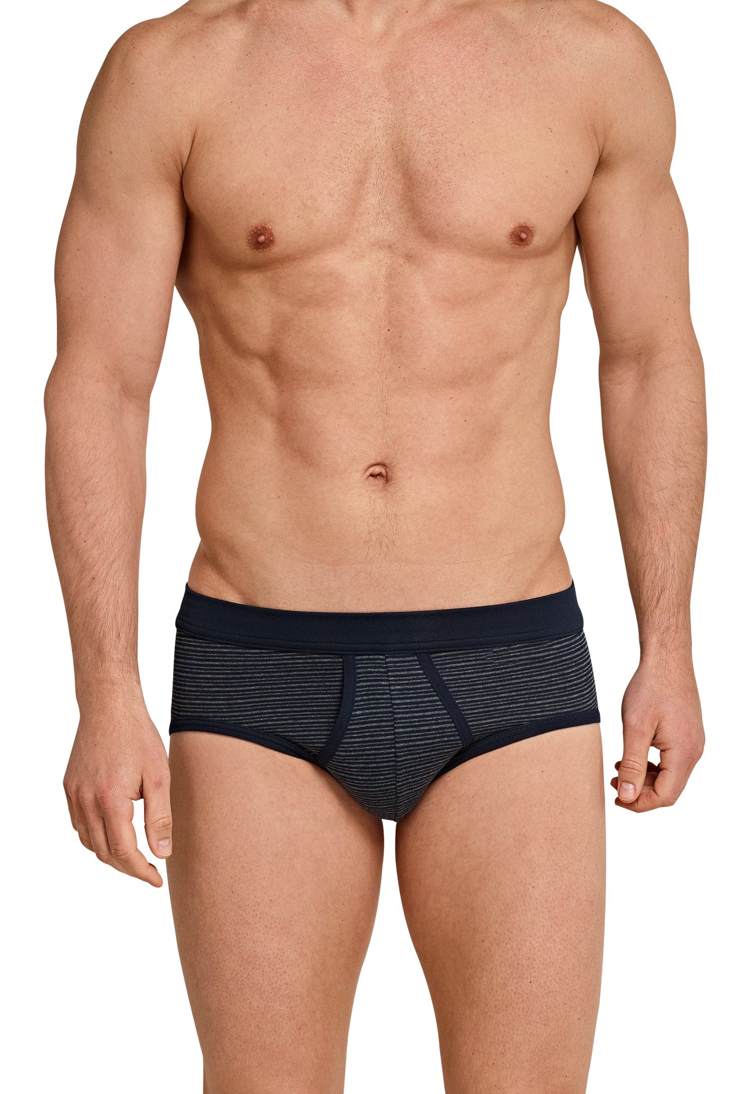 Schiesser Slip Original Classics met contrasterend streepjespatroon (Set van 2)