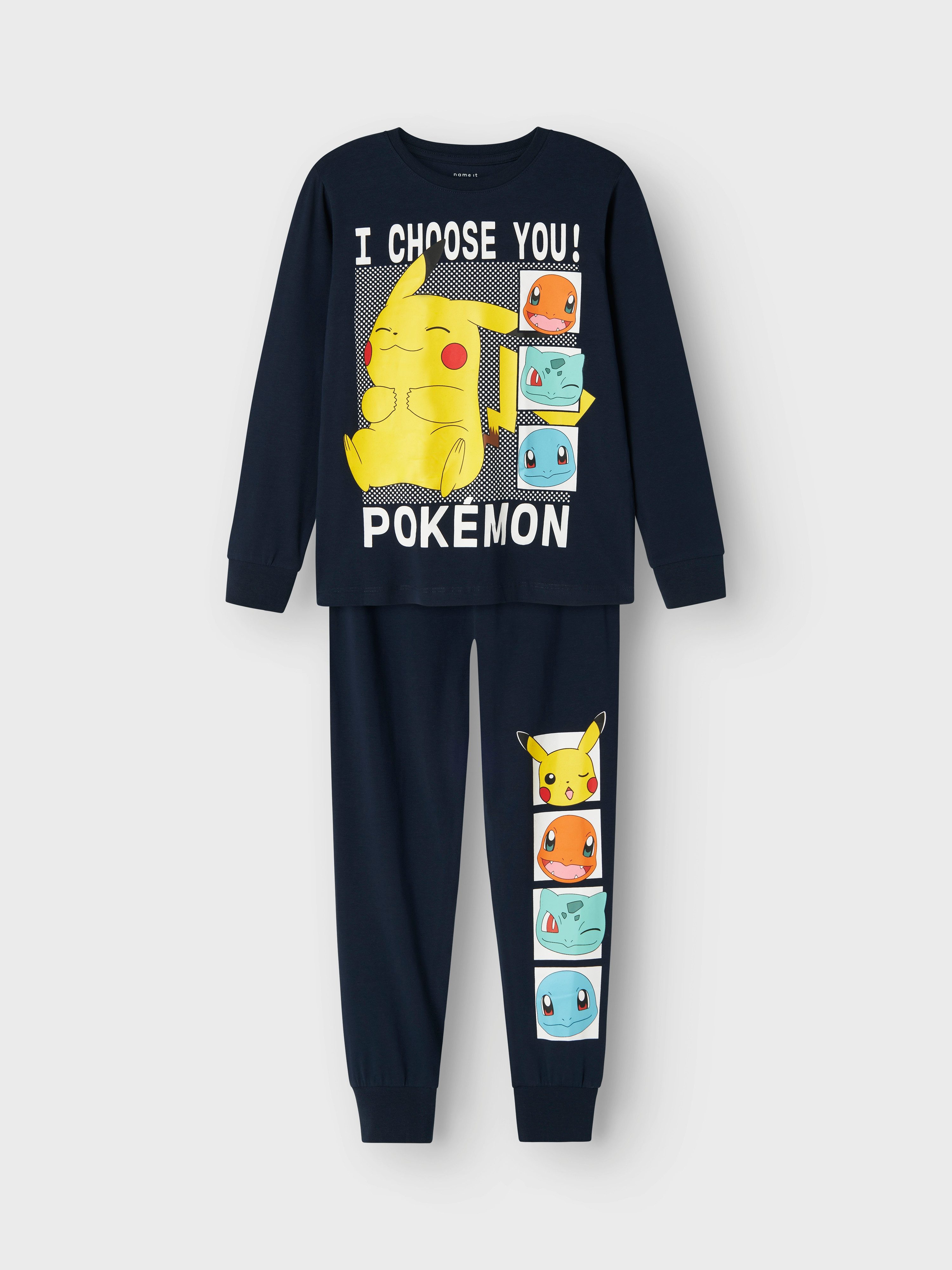 Name It Pyjama NKMABEL POKEMON LS NIGHSET NOOS SKY (set, 2-delig)