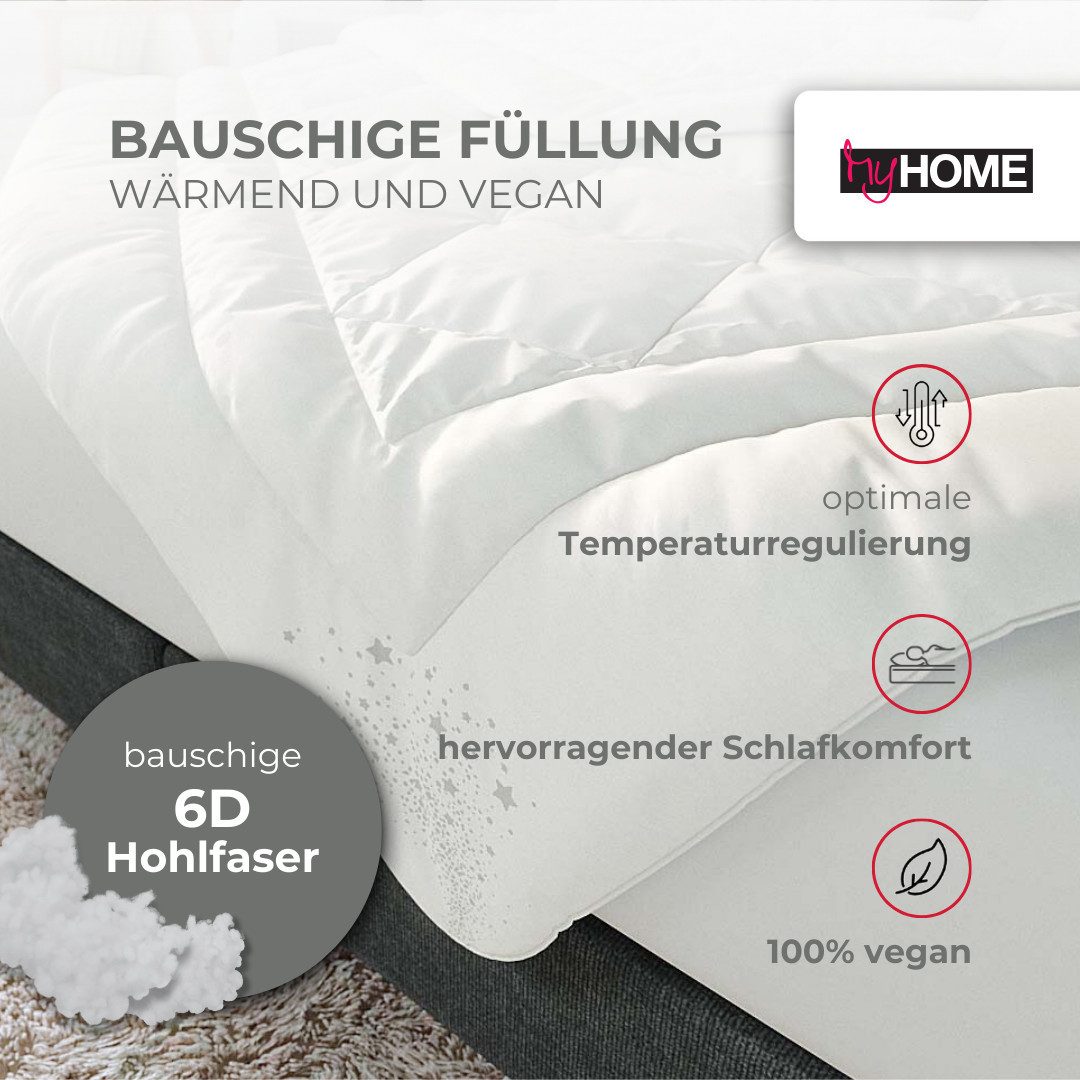 my home Synthetisch dekbed Baca, dekbed 135x200 cm, 155x220 cm en andere maten Licht