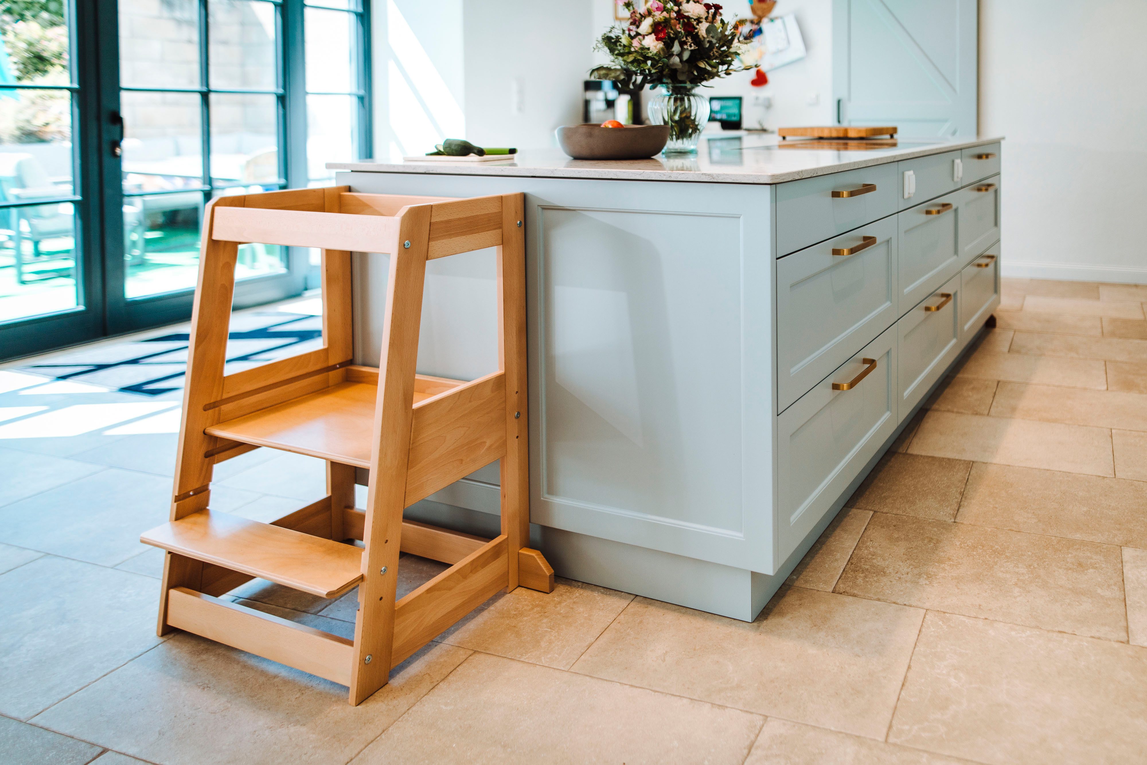tiSsi® Stahulp Tweeledige leertoren, natuur