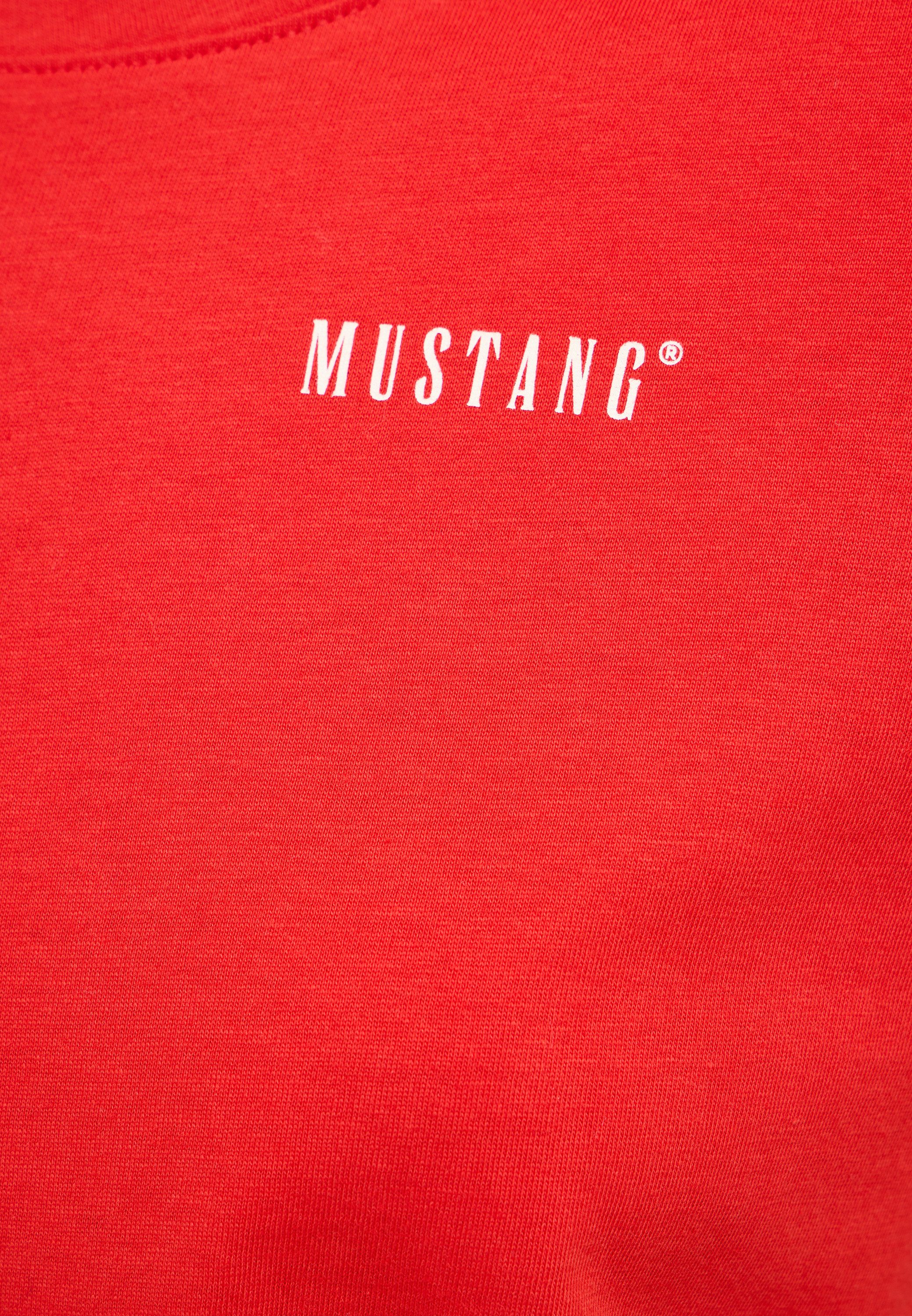 MUSTANG Shirt met korte mouwen Dames stijl Alma