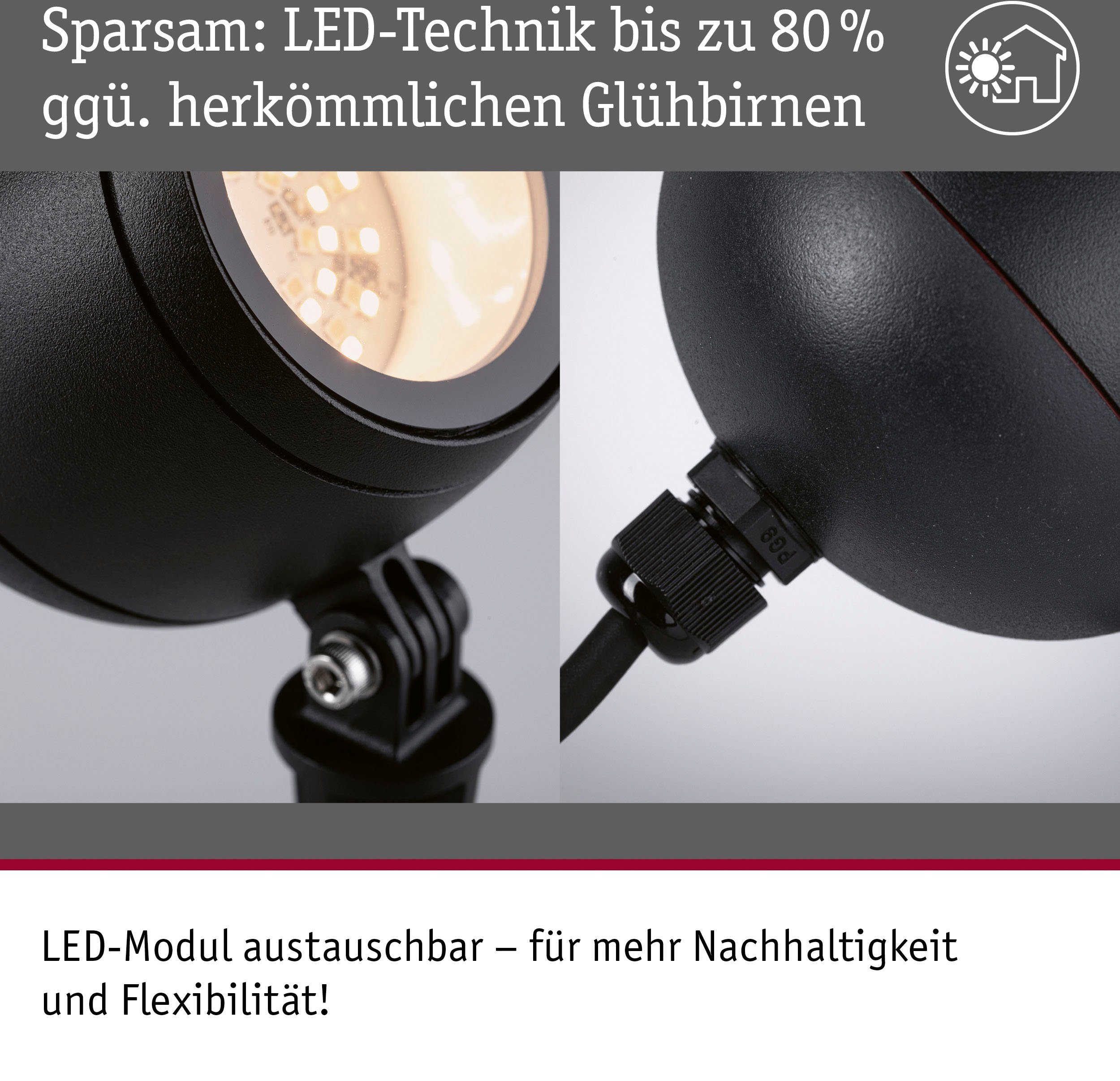 Paulmann Led-tuinverlichting Buiten 230V Spot Kikolo Insect friendly ZigBee (1 stuk)