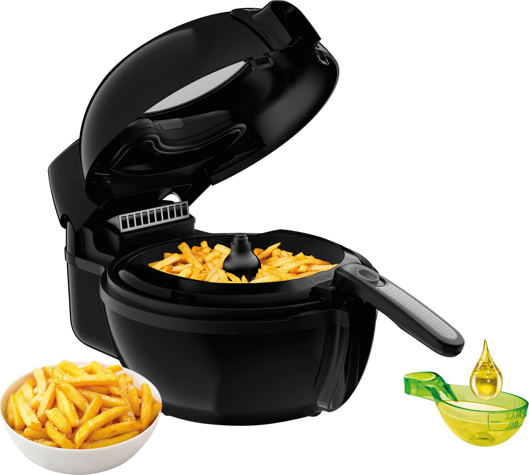 Tefal Airfryer ActiFry Genius + 1,2 kg, timer, 9 automatische menu's, roerarmsysteem, fz7738