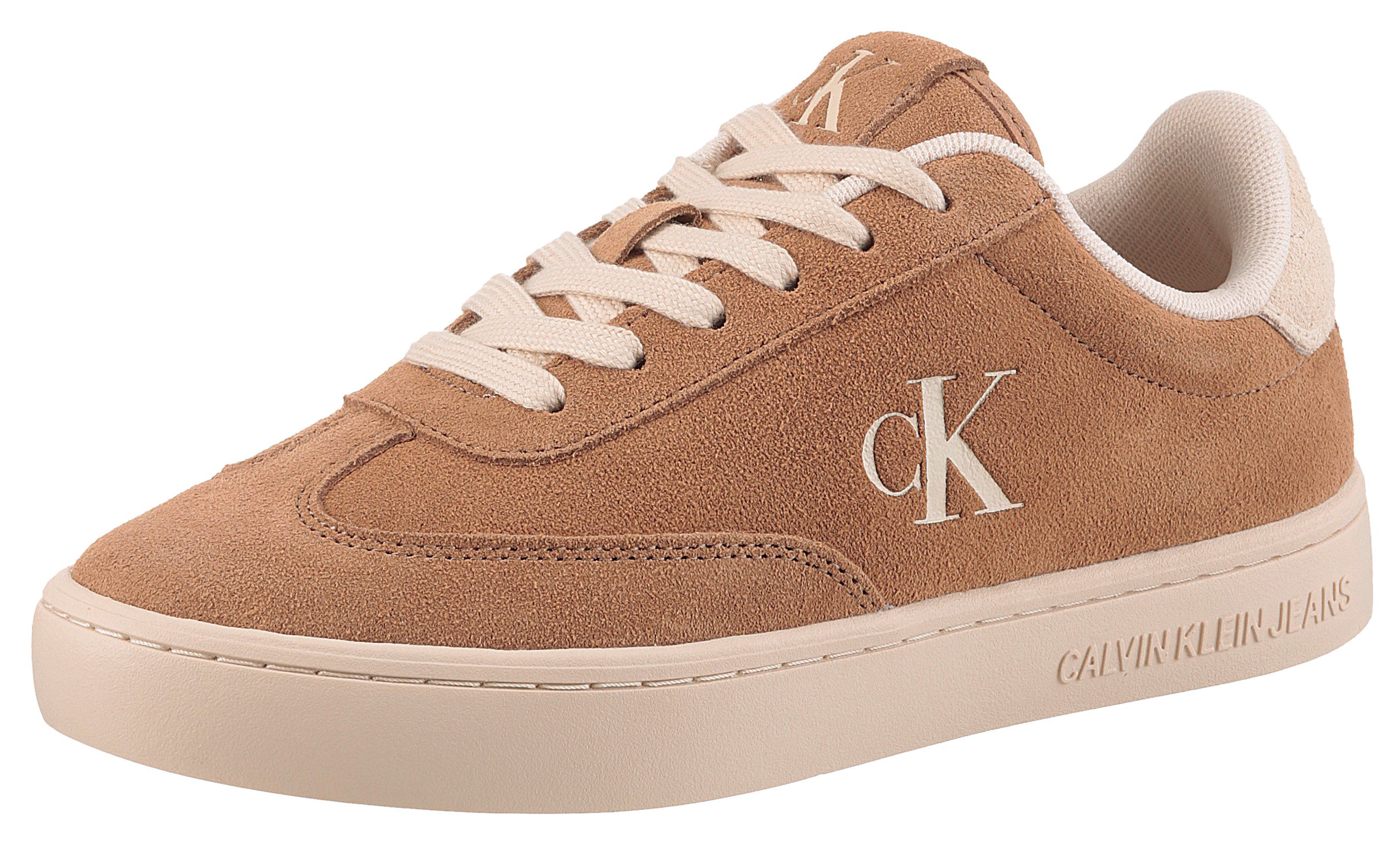 Calvin Klein Plateausneakers CLASSIC CUPSOLE LACEUP WT WM , veterschoen, vrijetijdsschoen,...