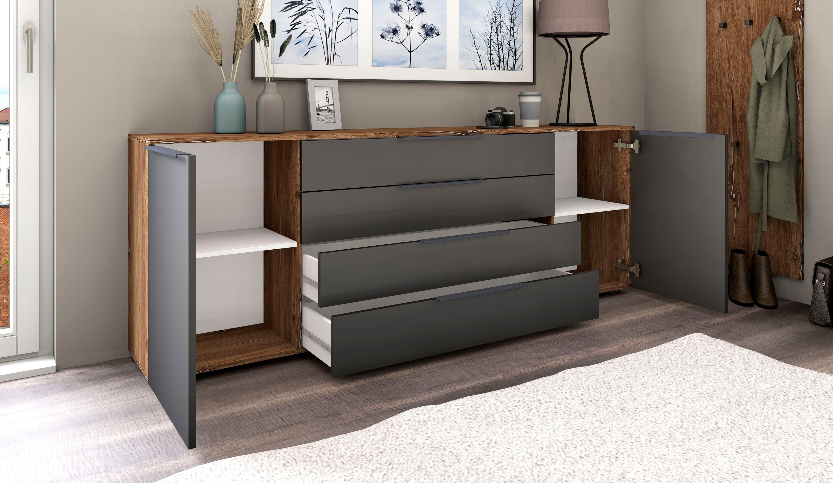 borchardt Möbel Dressoir Tom Breedte 200 cm