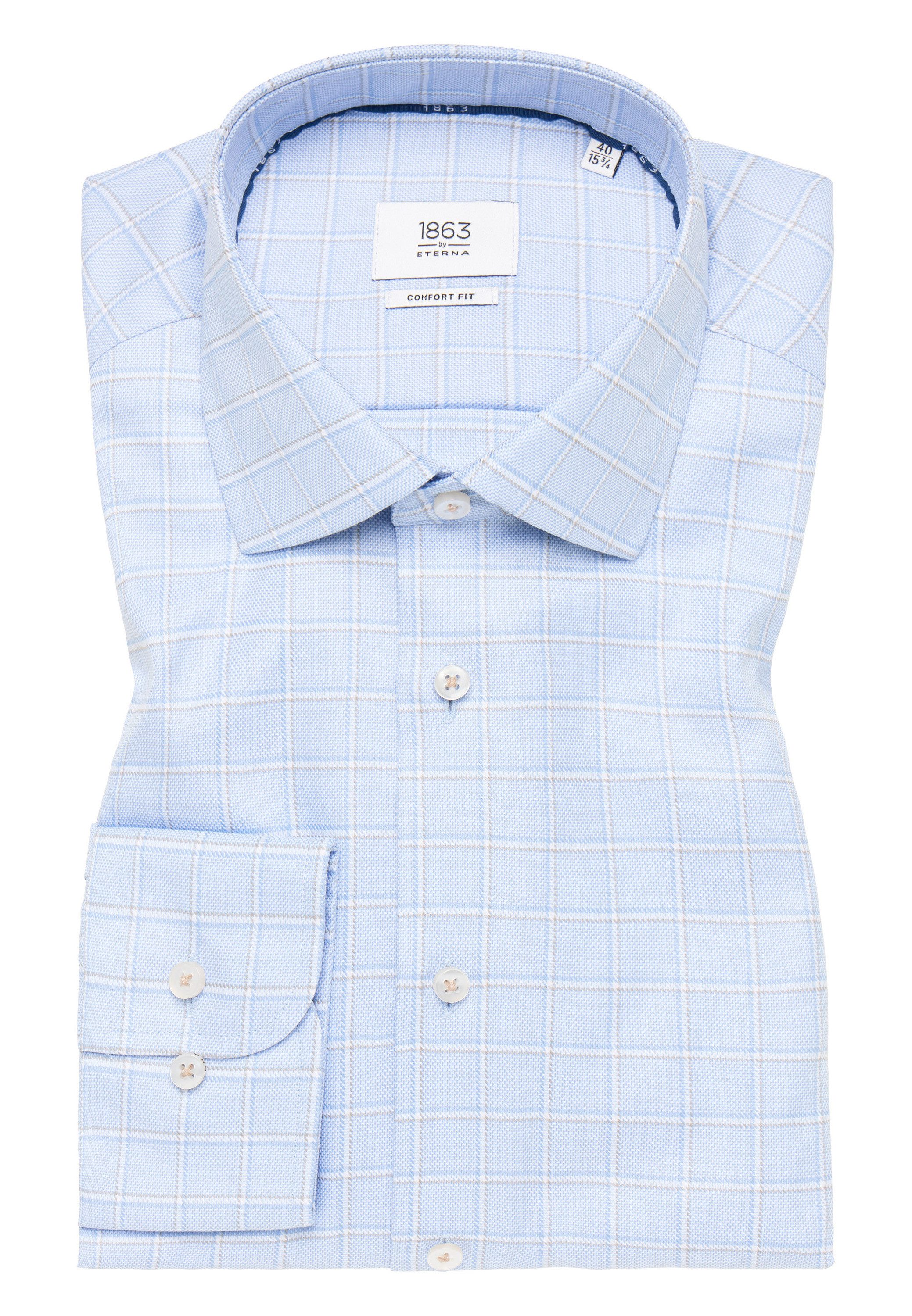 Eterna Overhemd met lange mouwen Comfort fit