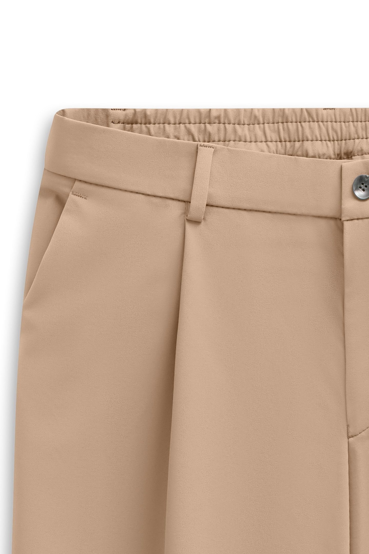 Bugatti Bandplooibroek Tapered fit met flexcity performance stretch