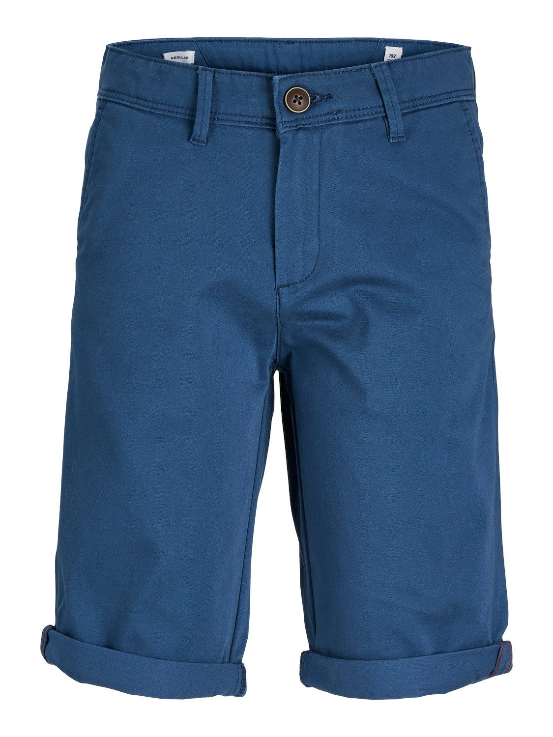 NU 20% KORTING: Jack & Jones Junior Chino-short JPSTBOWIE JJSHORTS SOLID SN JNR