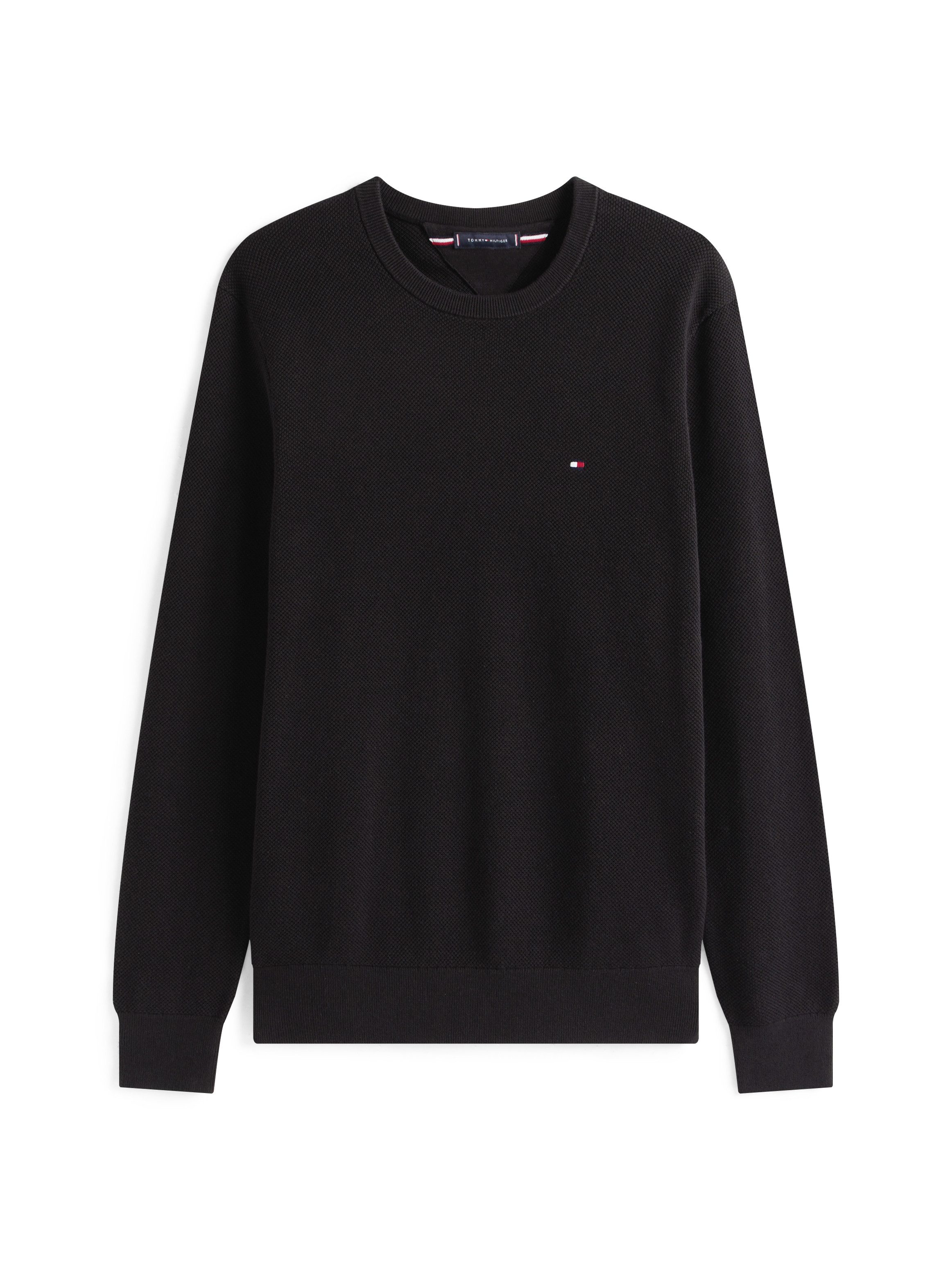 Tommy Hilfiger Trui met ronde hals ESSENTIAL STRUCTURE CREW NECK
