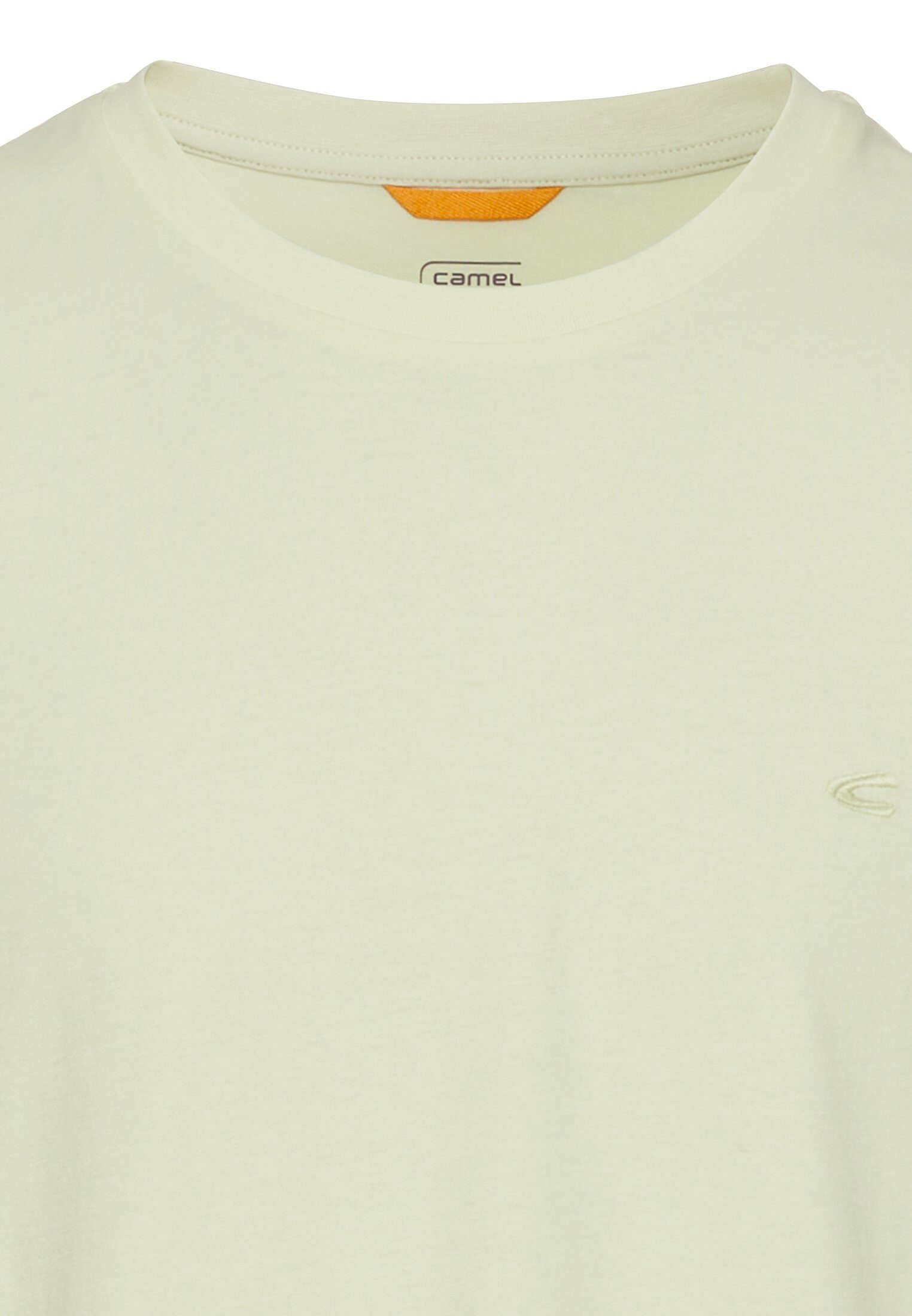 camel active T-shirt met logoborduursel