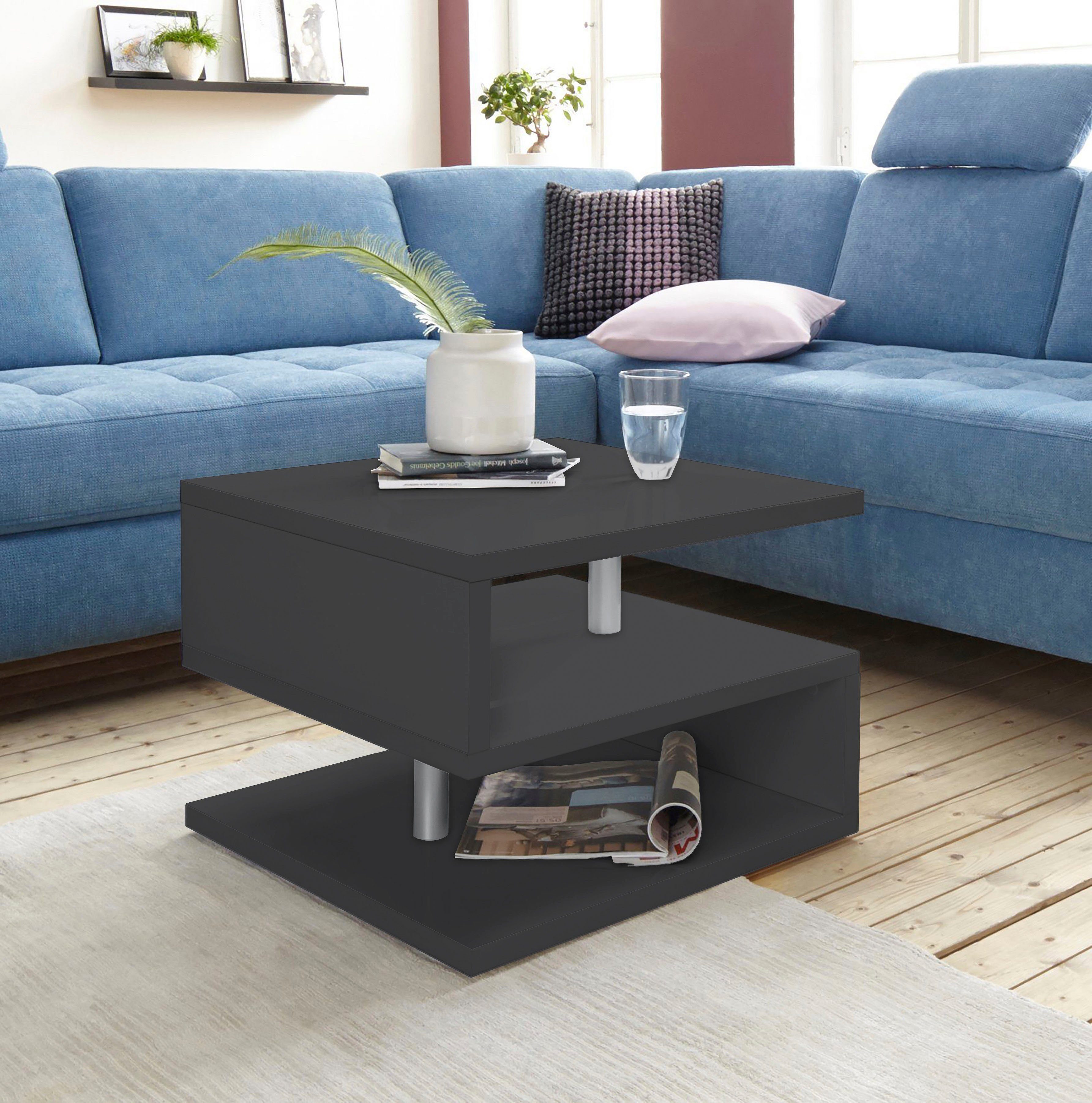 INOSIGN Salontafel ZETA- Koffietafel, Sofatafel, Woonkamertafel, Breedte ca. 55 cm