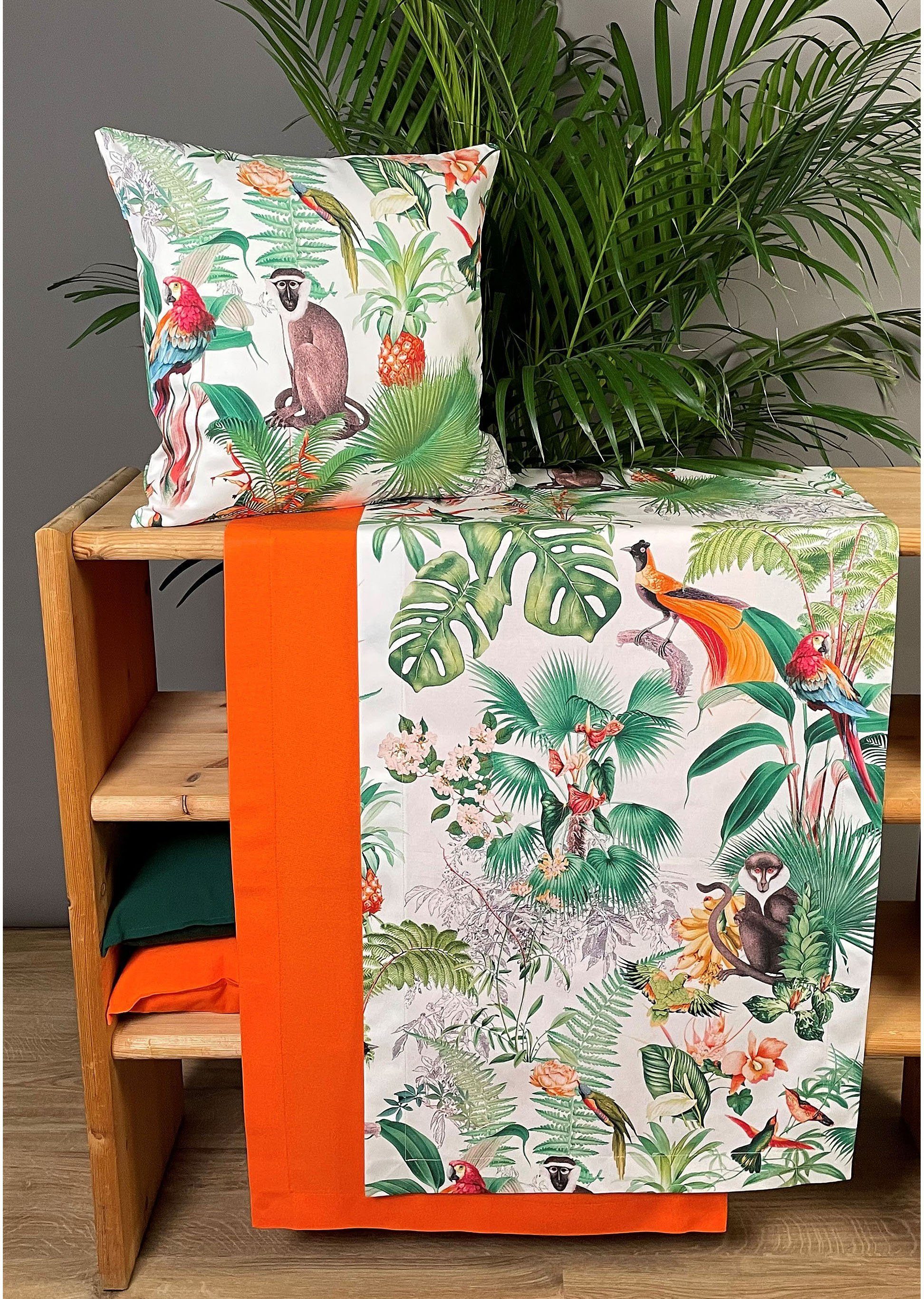 HOSSNER - HOMECOLLECTION Kussenhoes Junglekleur (1 stuk)
