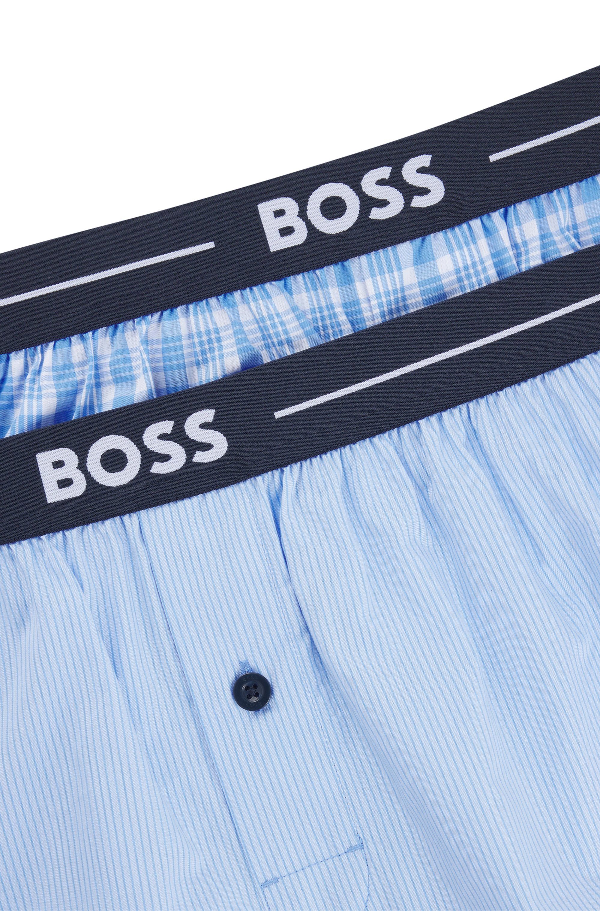 BOSS Geweven boxershort NOS Boxer EW 2P (Set van 2)