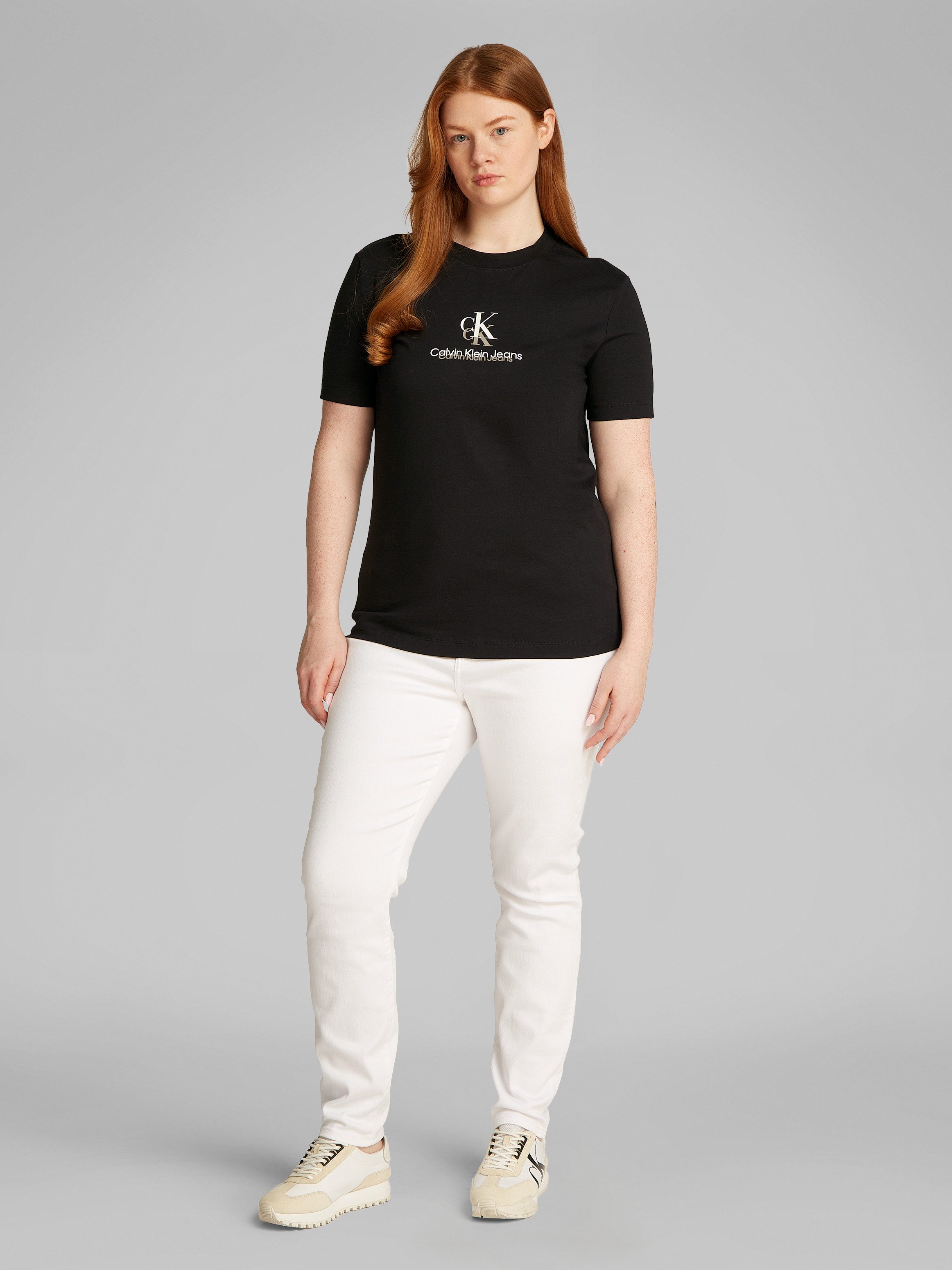 Calvin Klein Jeans Plus T-shirt PLUS SHADOW GRAPHIC REGULAR TEE