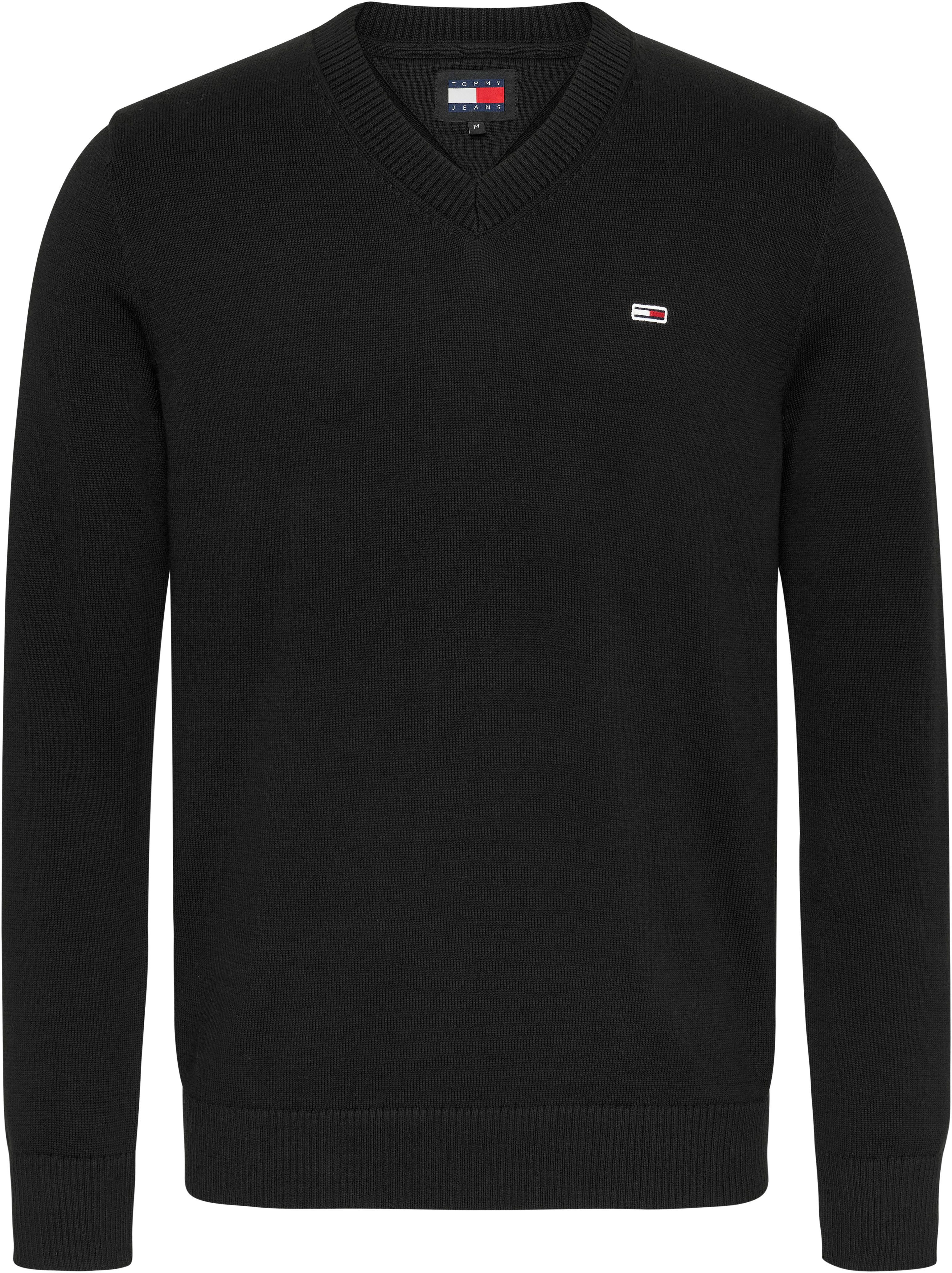 TOMMY JEANS Sweatshirt TJM SLIM V NECK ESSNTL SWEATER