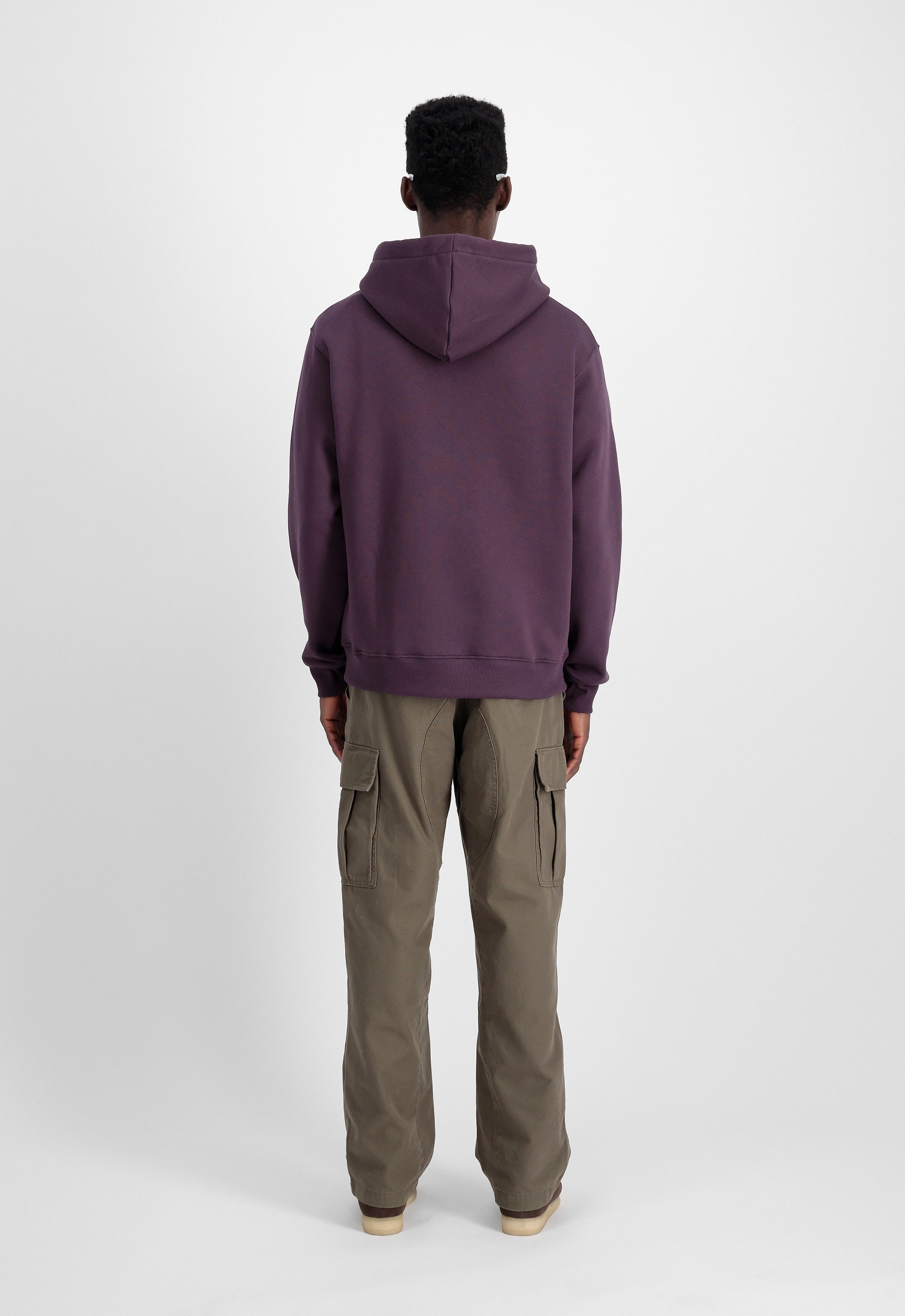 Alpha Industries Hoodie Alpha Industries Men - Hoodies Basic Hoodie Rubber