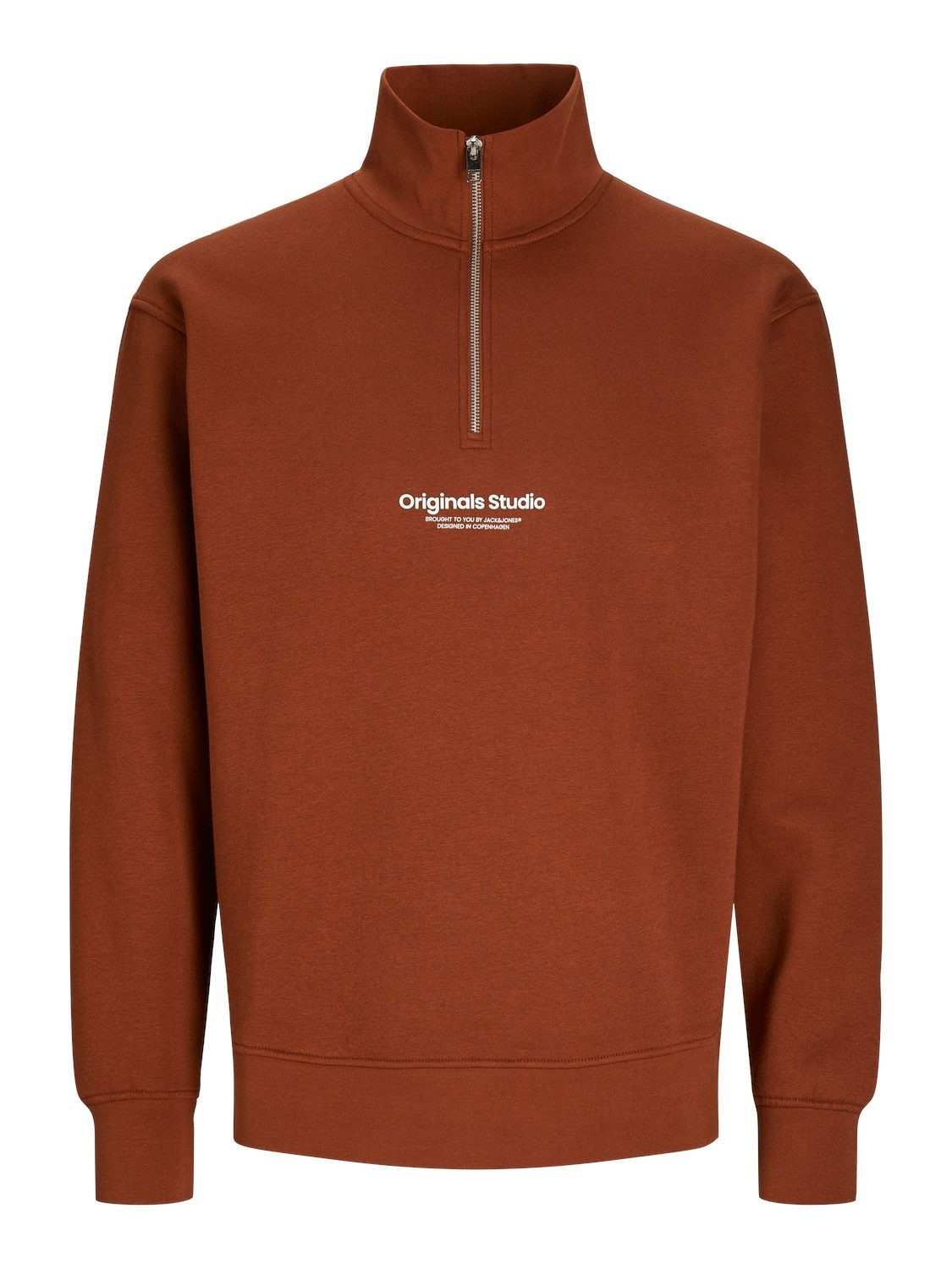 Jack & Jones Sweatshirt JORVESTERBRO SWEAT QUARTER ZIP HN NOOS