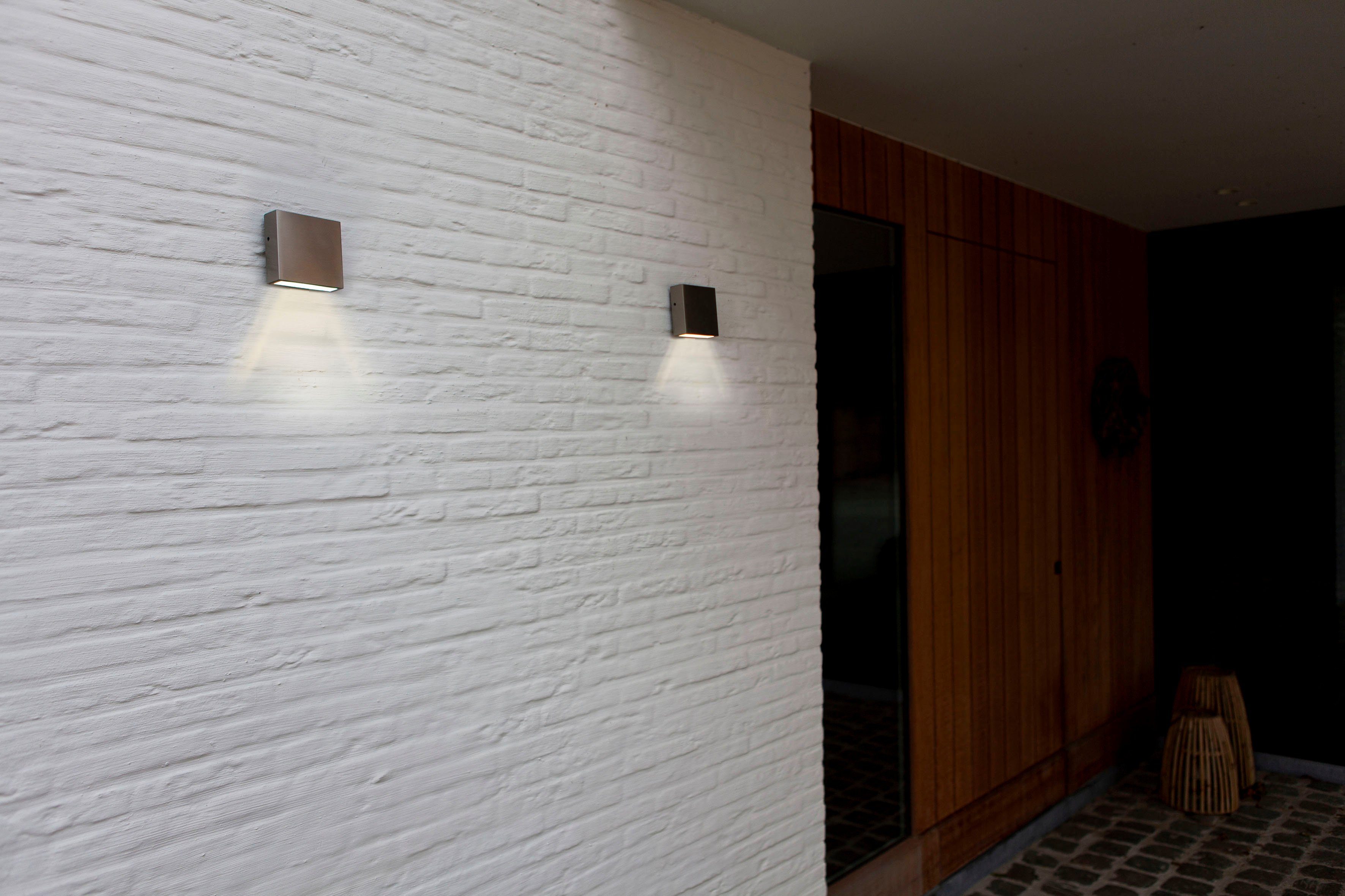 LUTEC Led-wandlamp voor buiten GEMINI XF (1 stuk)