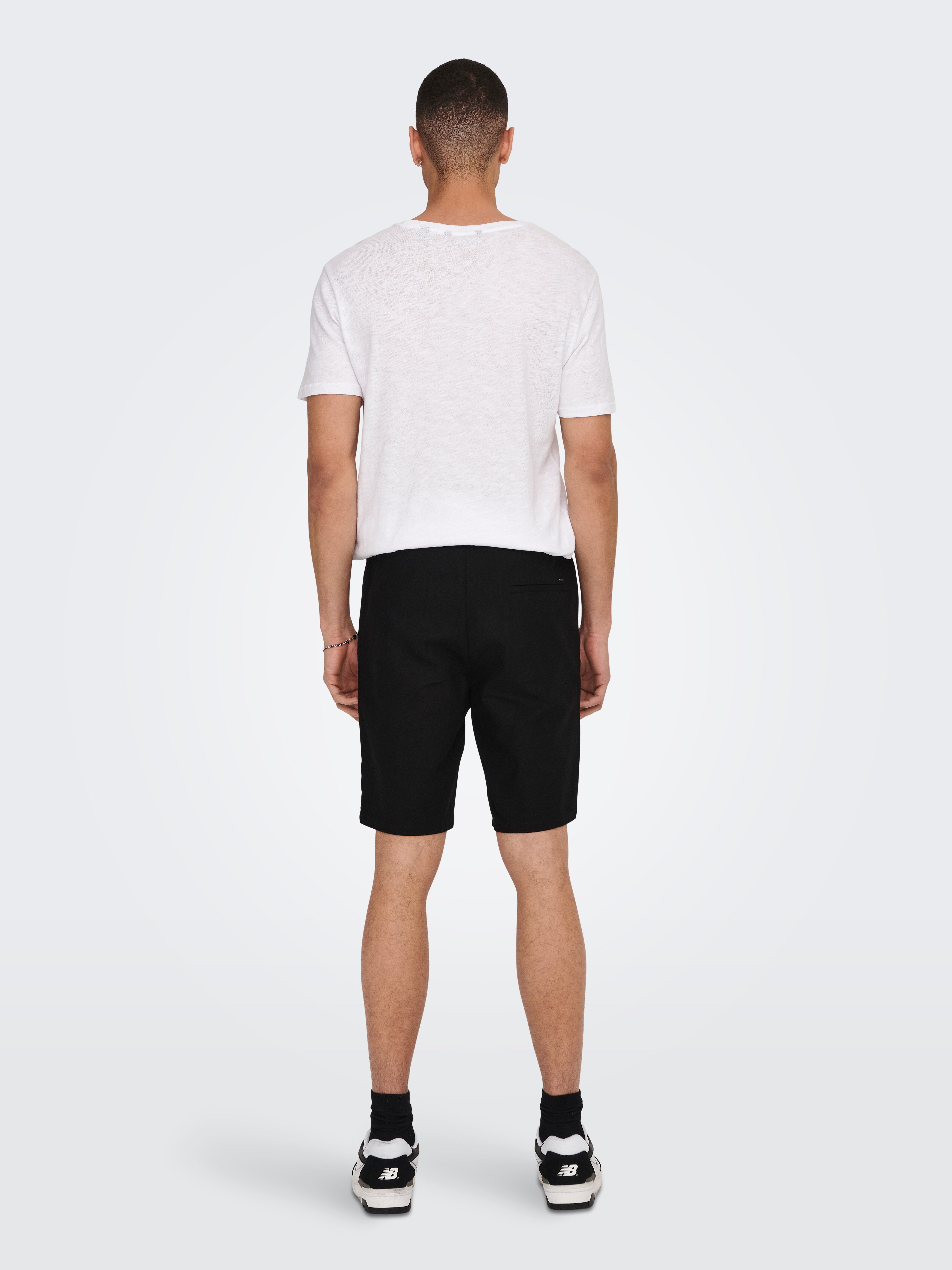 ONLY & SONS Short ONSLINUS 0007 COT LIN SHORTS NOOS