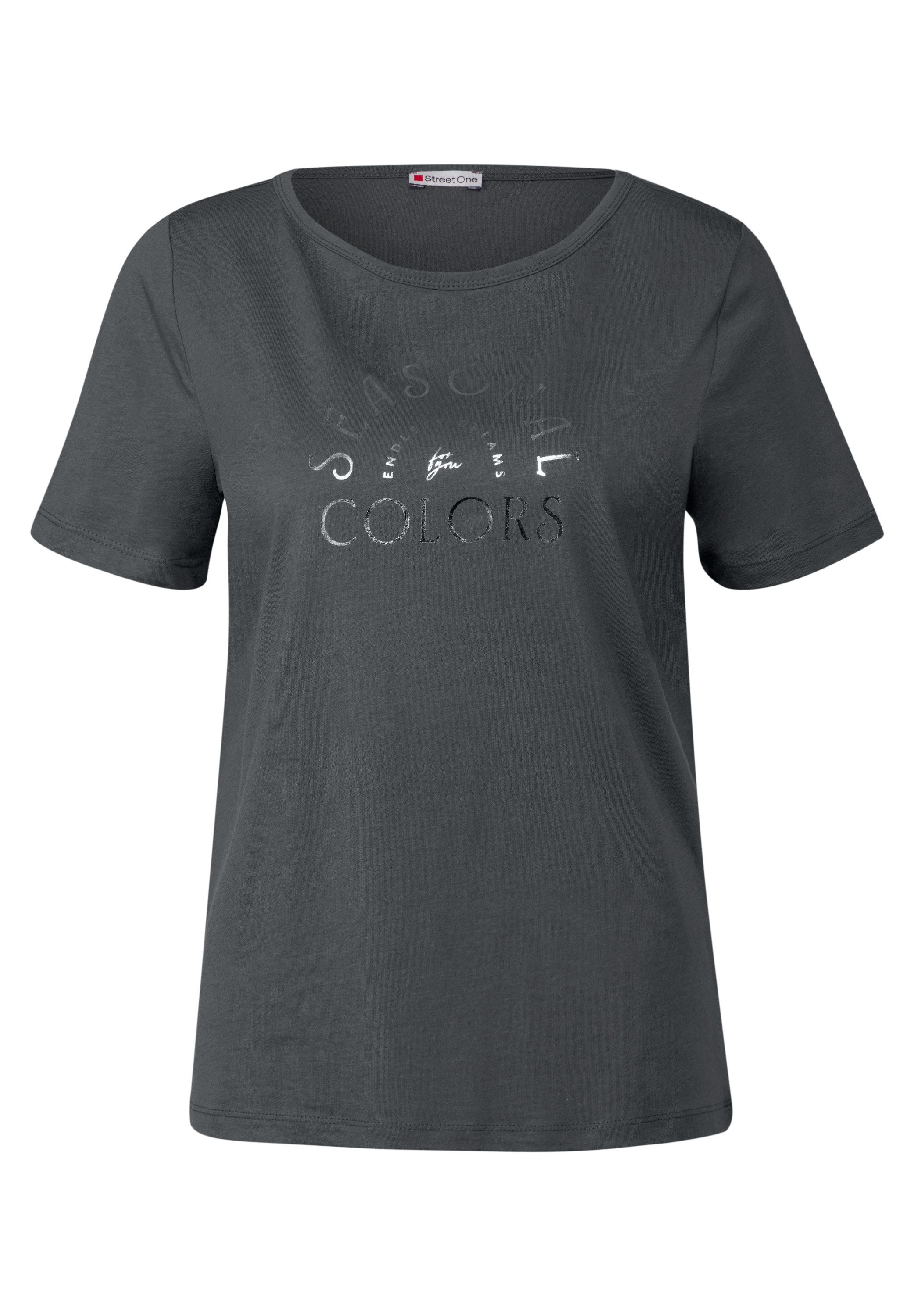 STREET ONE T-shirt met tekst